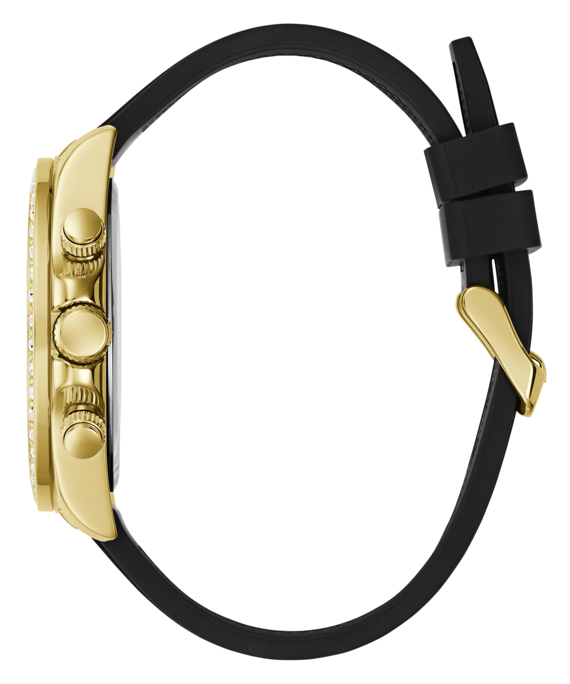 Guess Multifunktionsuhr VICTOR GW1137G2, Quarzuhr, Armbanduhr, Herrenuhr, Silikonarmband, analog, Tag