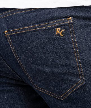 Rock Creek Slim-fit-Jeans Herren Jeans Slim Fit Dunkelblau RC-2138