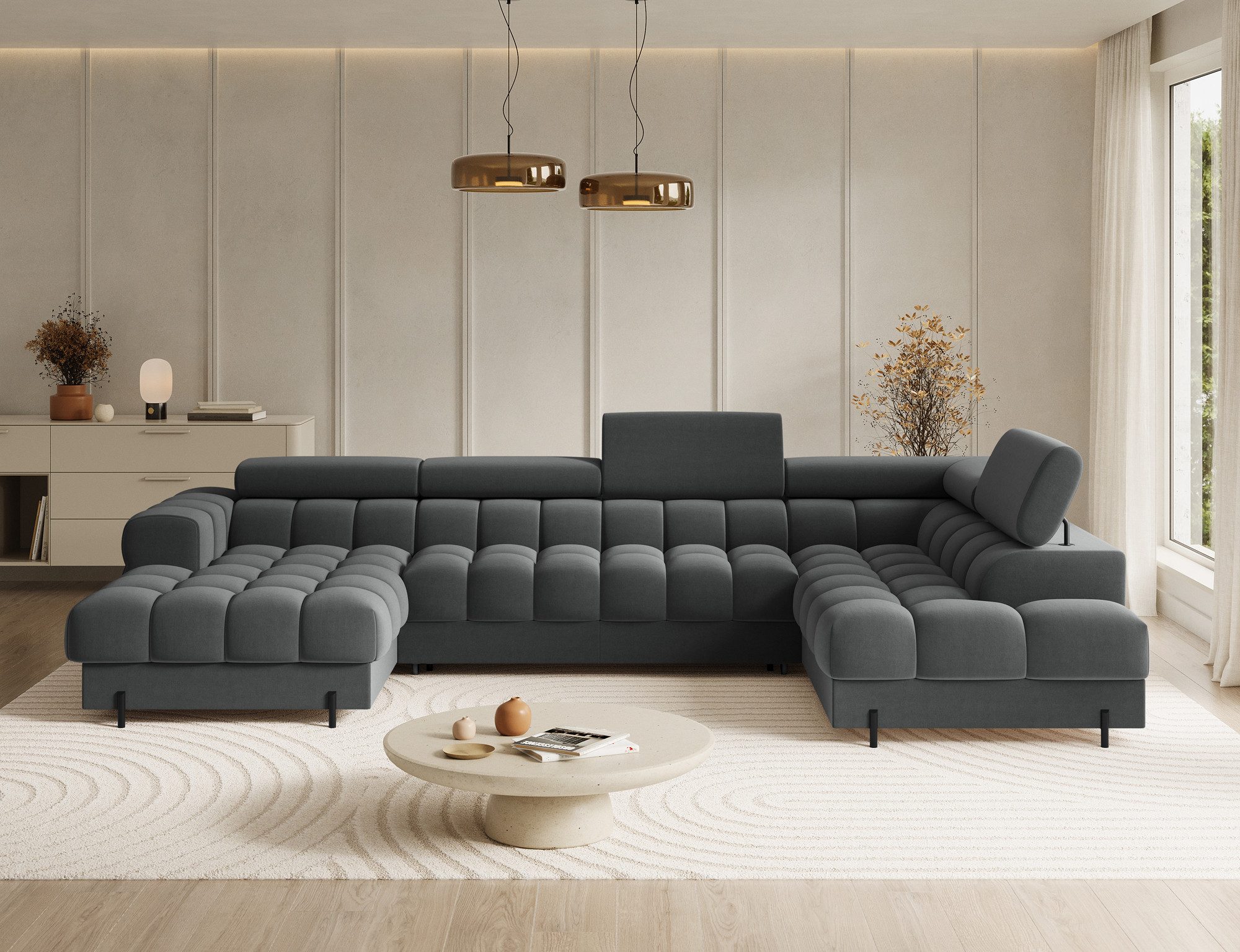 Lukas Möbel Wohnlandschaft Deisgner XXL-Sofa in günstig online kaufen