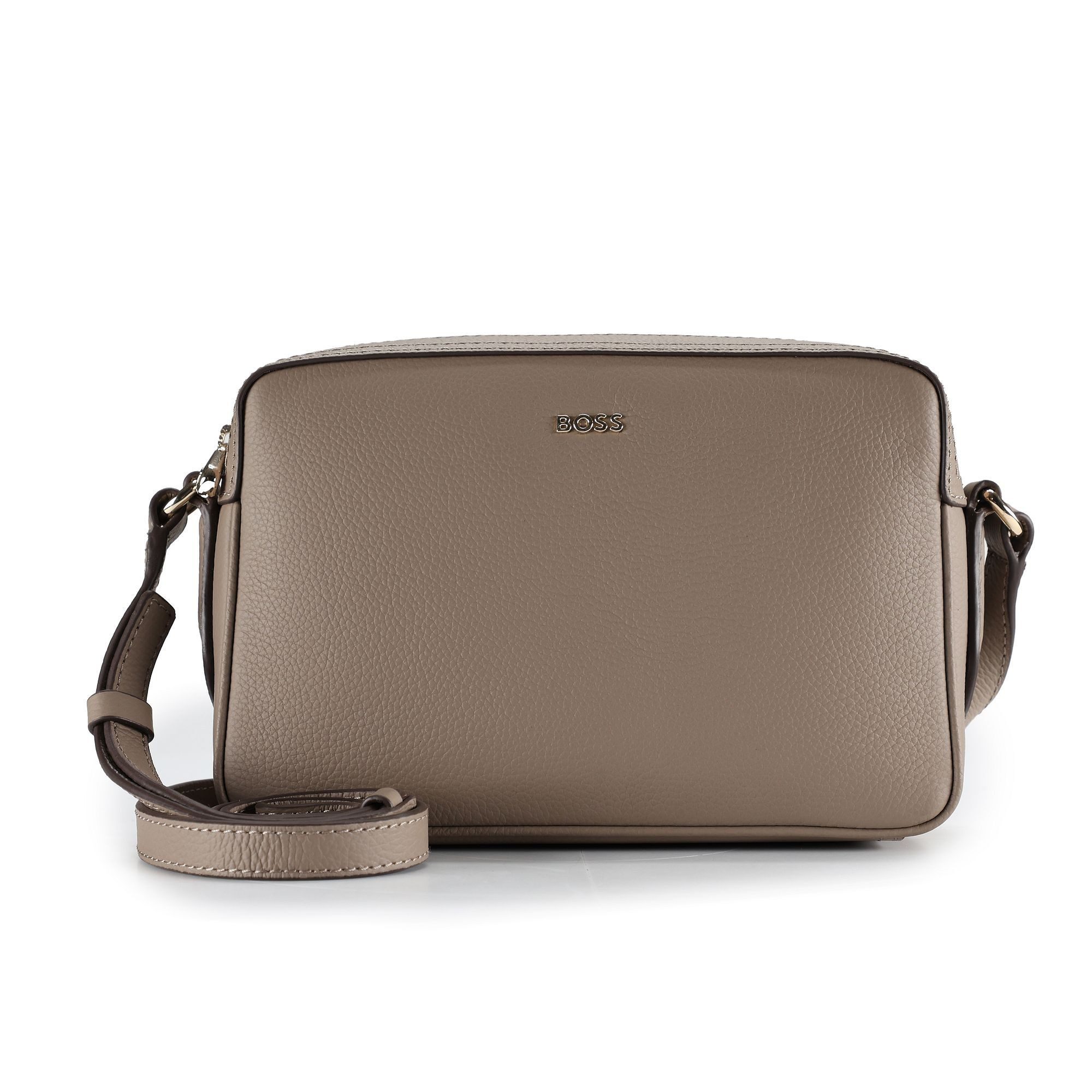 BOSS Umhängetasche Lenah, Leder