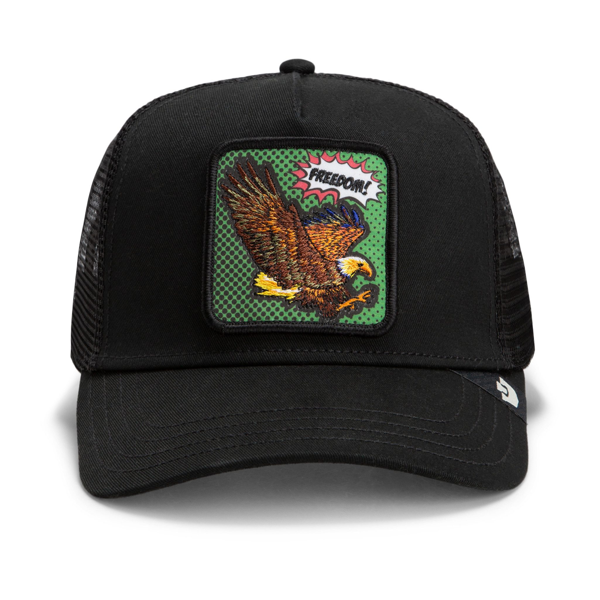 GOORIN Bros. Trucker Cap Goorin Bros. OG Trucker Cap Core Mesh POPArt - Freedom Eagle Void (Basecap, Basecap, Meshcap, Trucker Kappe)