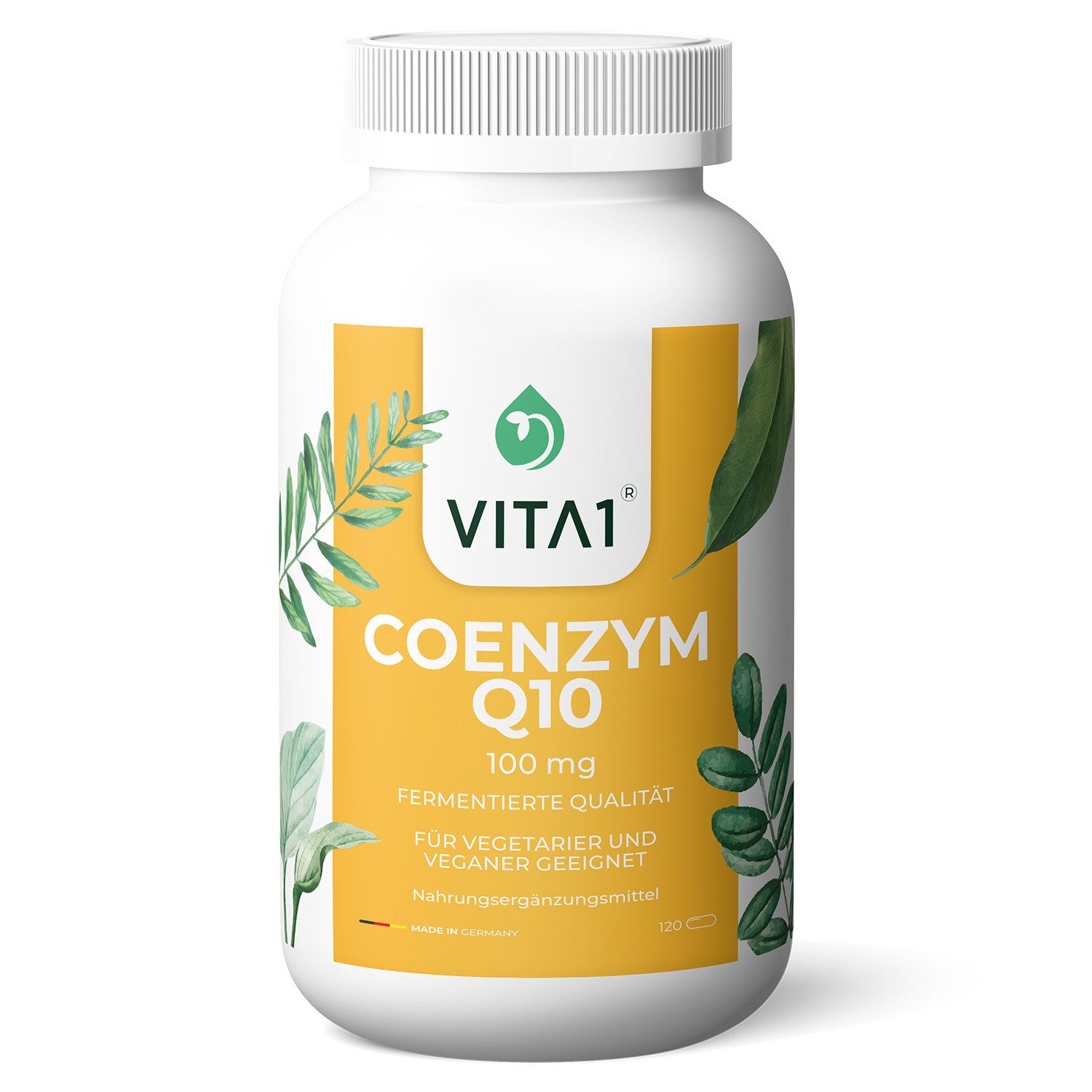 Coenzym Q10, 120 Kapseln, 100 mg Kapseln