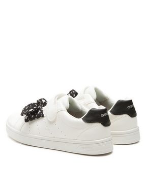 Geox Sneakers J Djrock Girl J354MC000BCC0404 D White/Black Sneaker