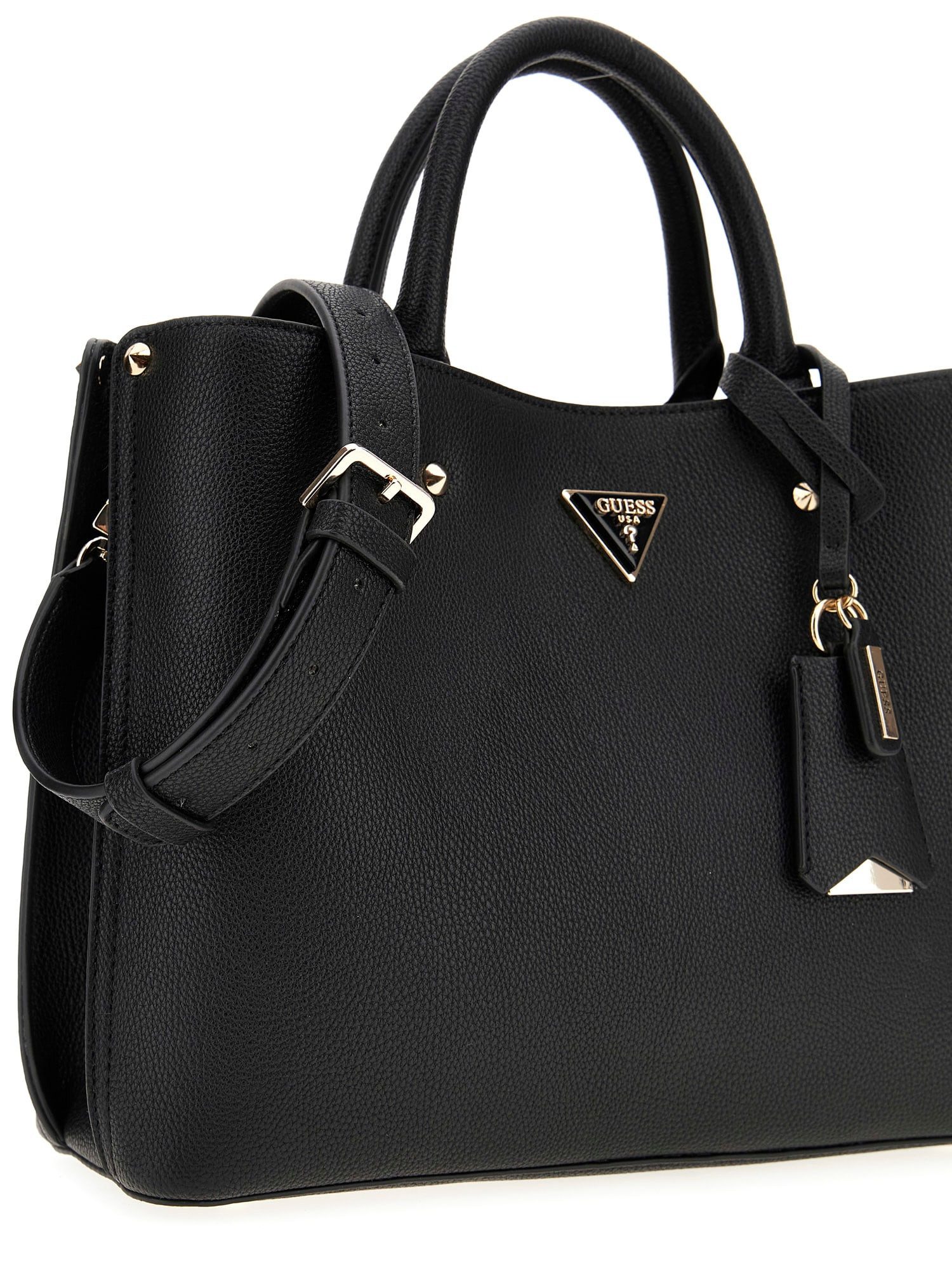Guess Umhängetasche HWBG6974060 MERIDIAN II GIRLFRIEND SATCHEL Woman Schultertasche (Stück, 1-tlg., 1), Logoschriftzug