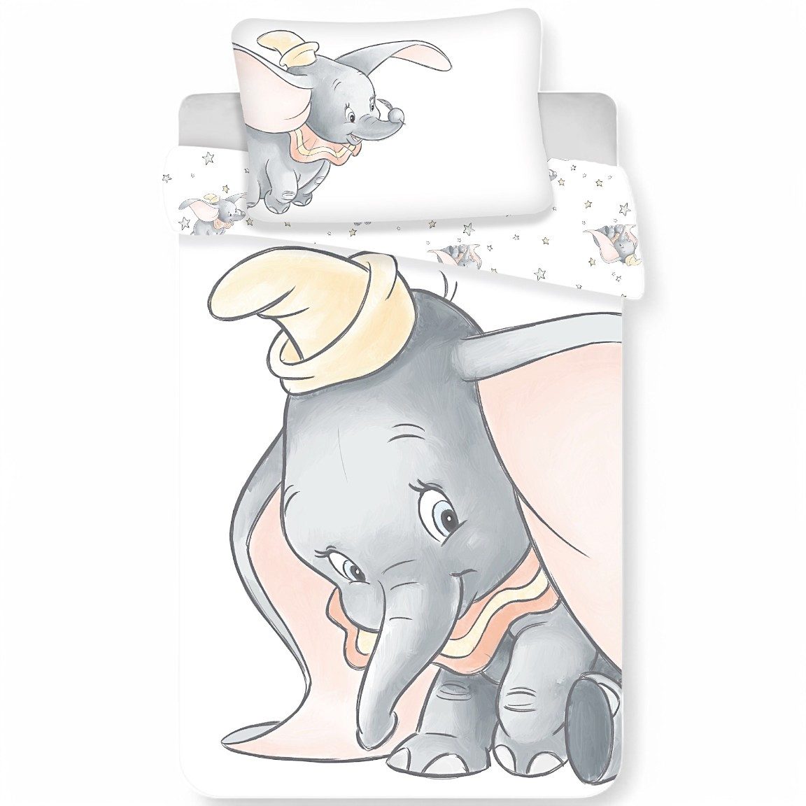 Disney Babybettwäsche Dumbo, Baumwolle, 2 teilig, günstig online kaufen