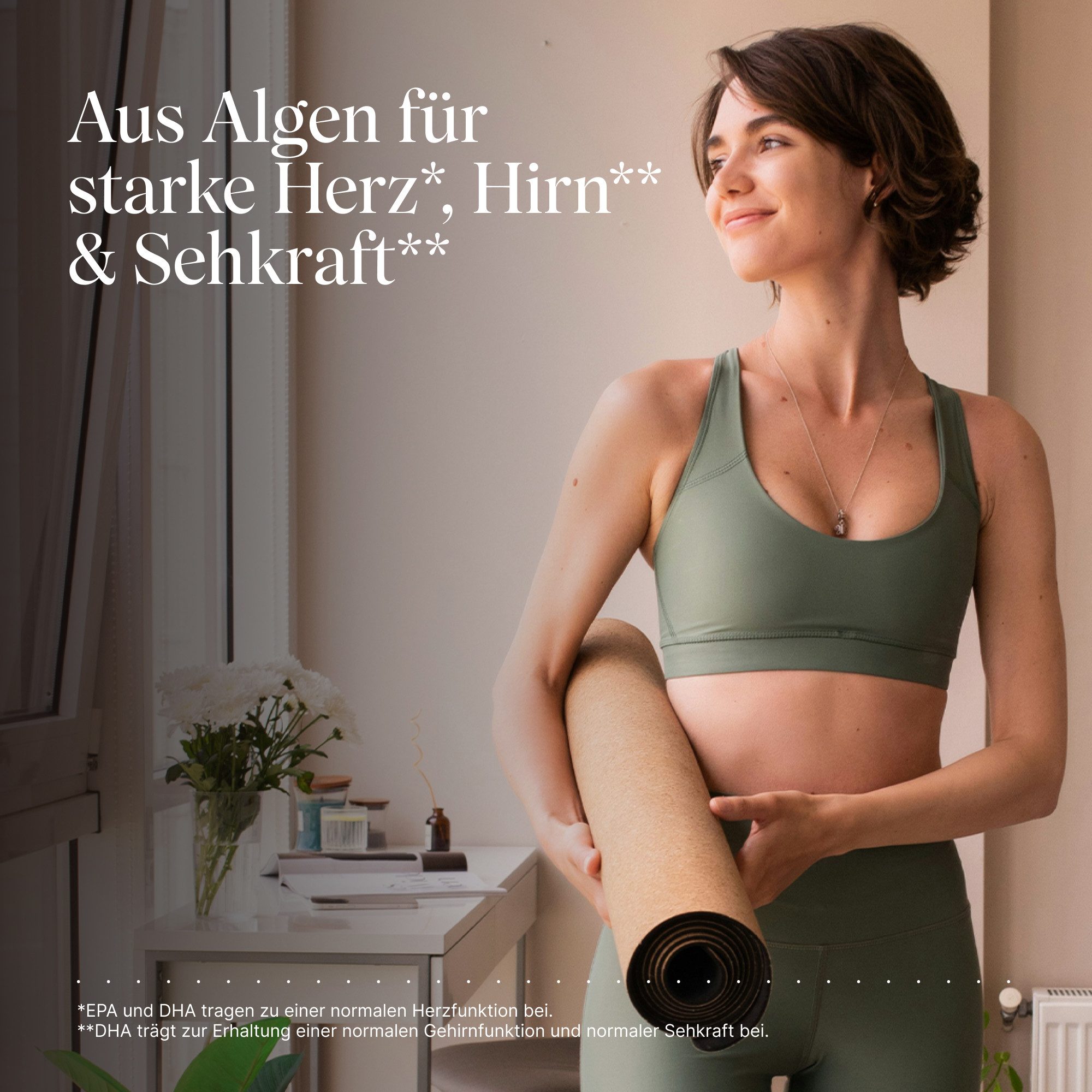 VETAIN Omega 3 Vegan mit EPA und DHA - 90 Kapseln - Aus Algenöl Kapseln, Niedriger TOTOX-Wert, in Triglycerid-Form für eine bessere Aufnahme