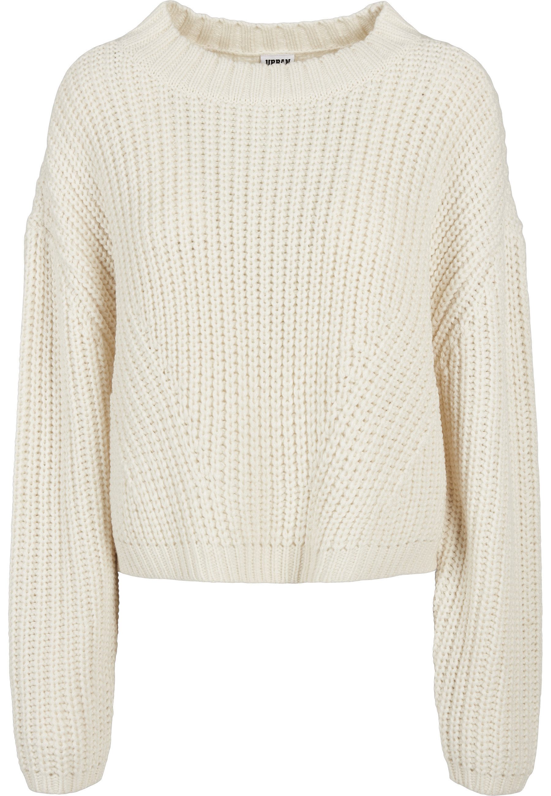 URBAN CLASSICS Sweatshirt Urban Classics Damen Ladies Wide Oversize Sweater günstig online kaufen