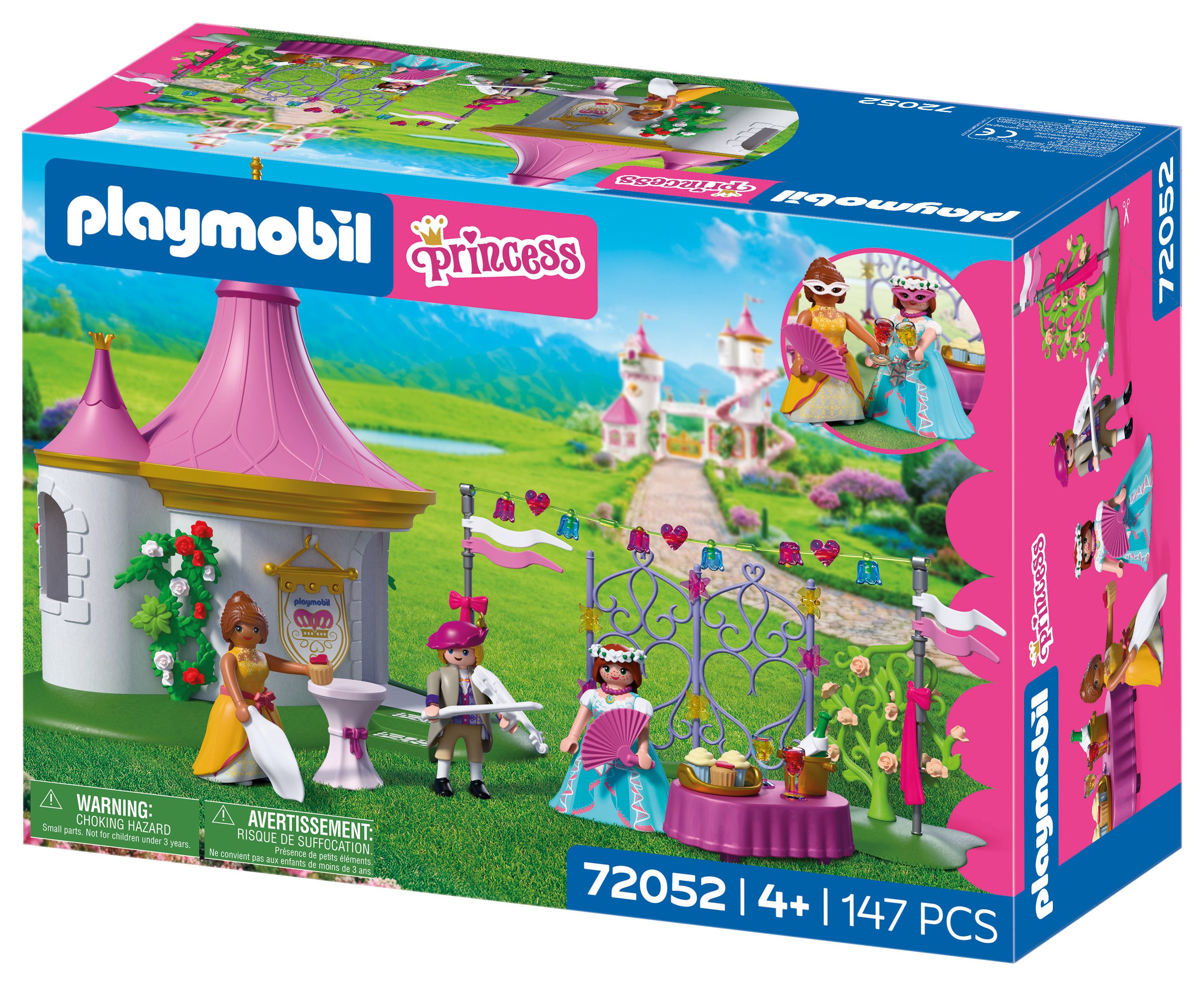 Playmobil® Maskenball im Pavillon (72052), Princess Konstruktions-Spielset, (147 St), Made in Europe – Bild 4 von 5