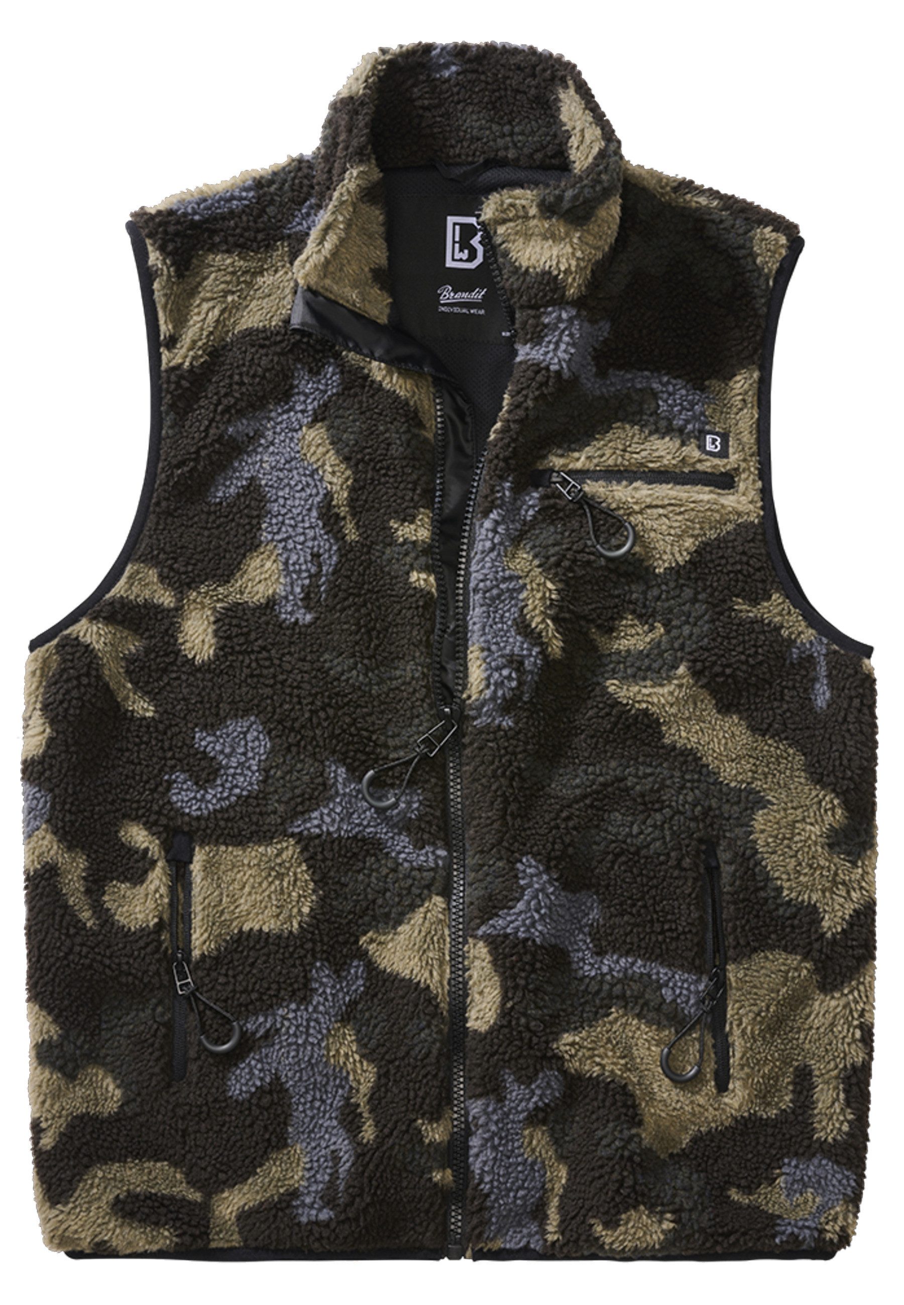 Brandit Steppweste Brandit Herren Teddyfleece Vest Men (1-tlg)