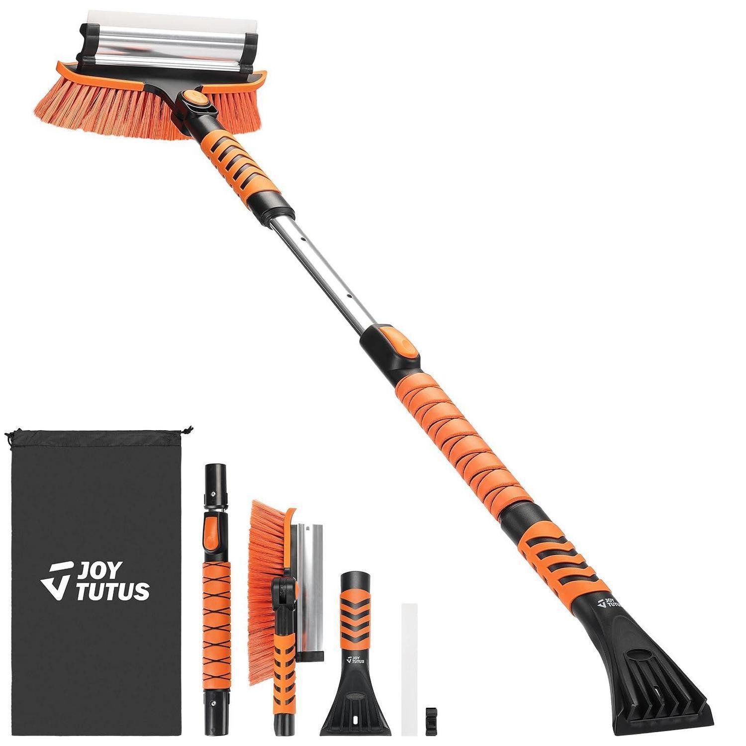 LuxusKollektion Schneebesen Schneebesen & Eiskratzer 105cm Orange