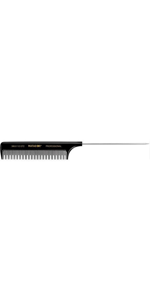 Matador Haarbürste Matador Toupet Kamm 386GT2 schwarz 21,6cm