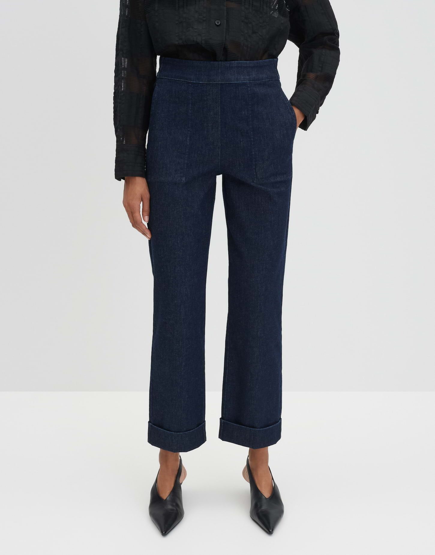 someday 5-Pocket-Jeans CIDEM DETAIL Straight in Rinse Waschung Mid Rise Mid günstig online kaufen