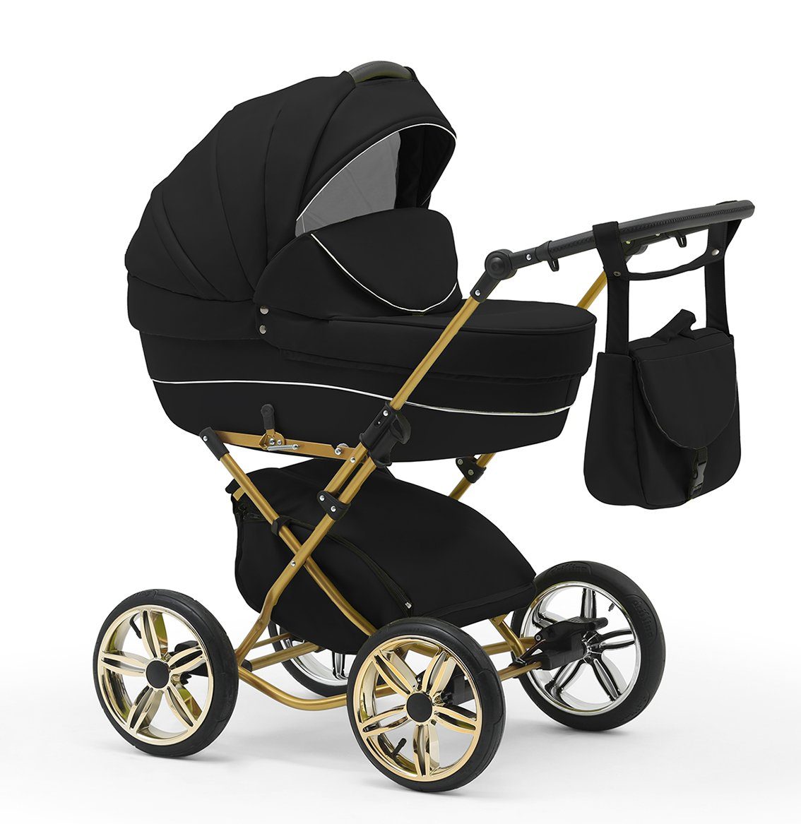 von 1 2 babies-on-wheels Sorento - Teile in Jahre Geburt Schwarz 4 30 11 Kombi-Kinderwagen bis Designs - in