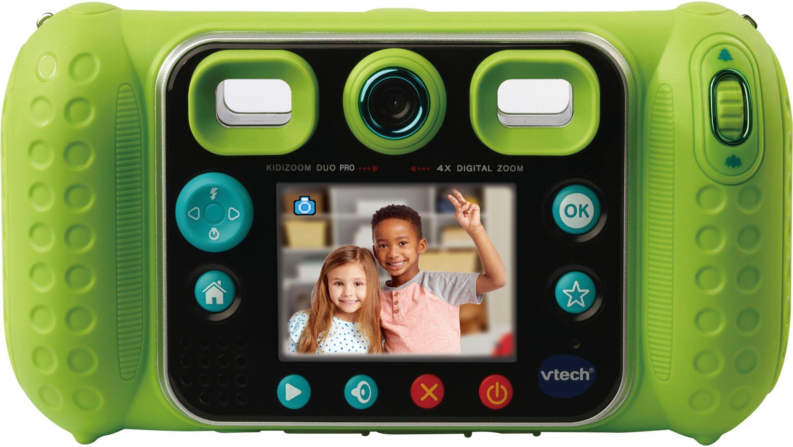 Pro (inkluisve Kopfhörer) Duo grün Vtech® KidiZoom Kinderkamera