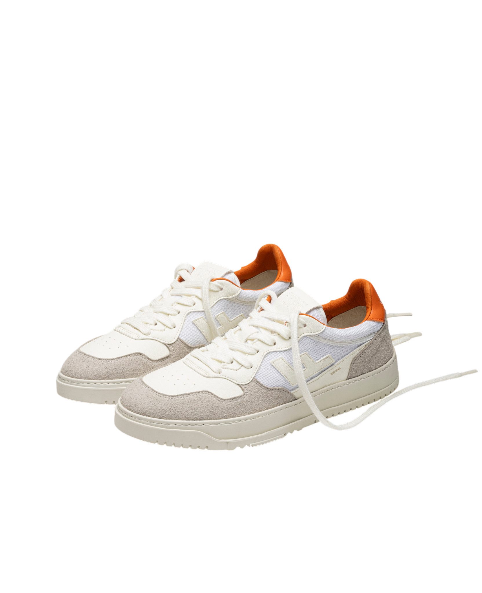 Flamingos Life Ventura Mesh - creamweiss/grau/orange Sneaker