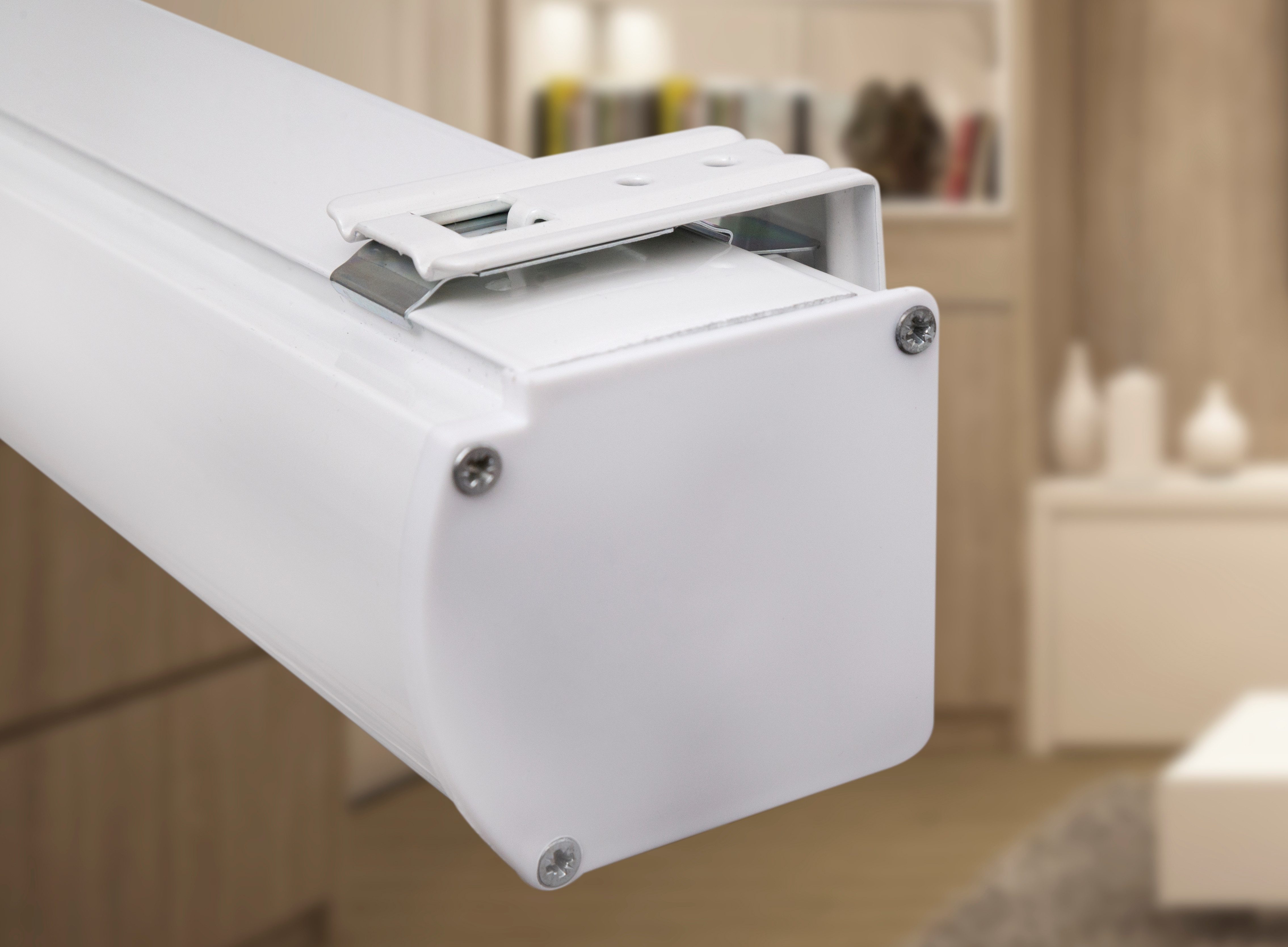 Plisseeonline Wandwinkel Winkel für Doppelrollos L Winkel für Wandmontage v günstig online kaufen