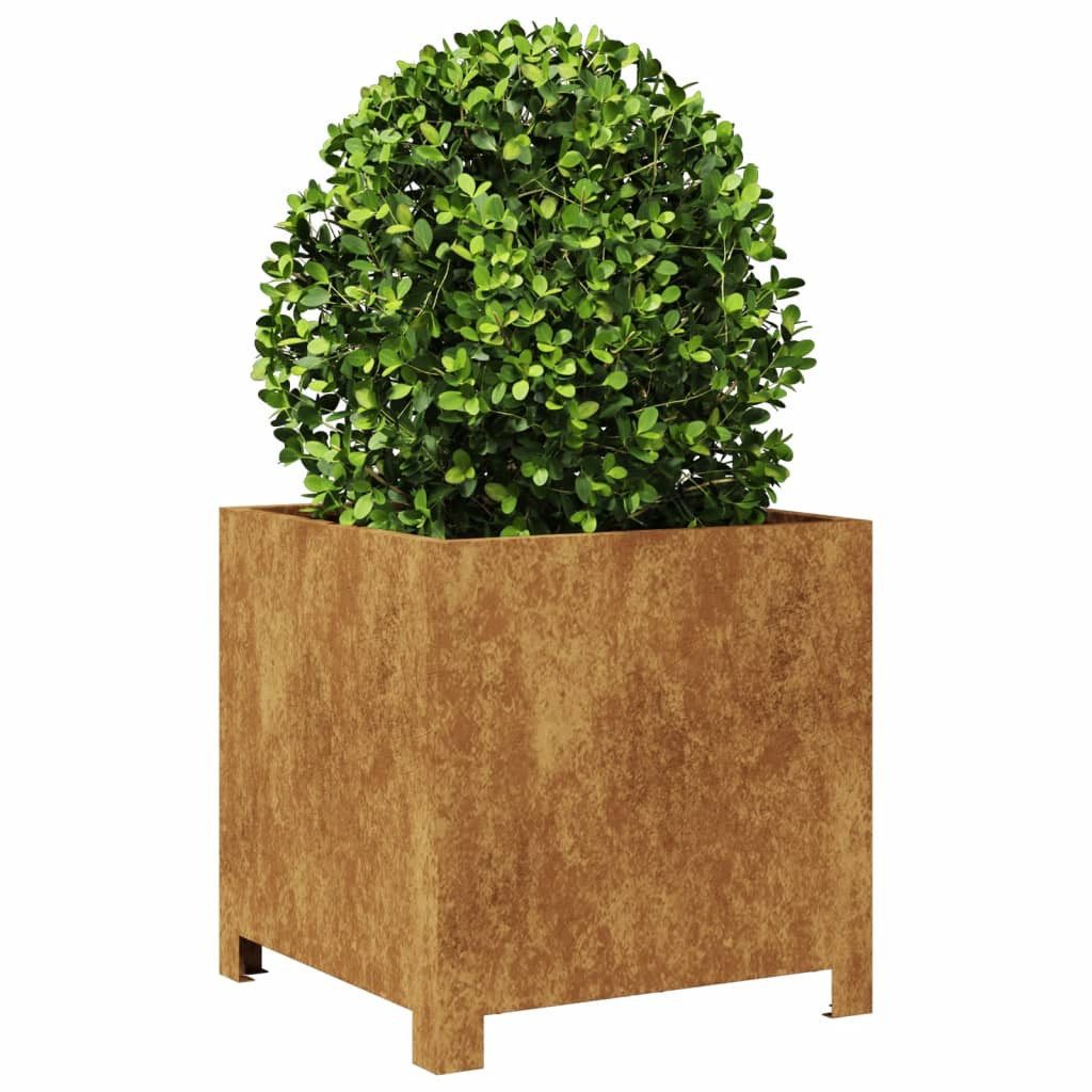 vidaXL Blumentopf Pflanzkübel 40x40x40 cm Wetterfester günstig online kaufen