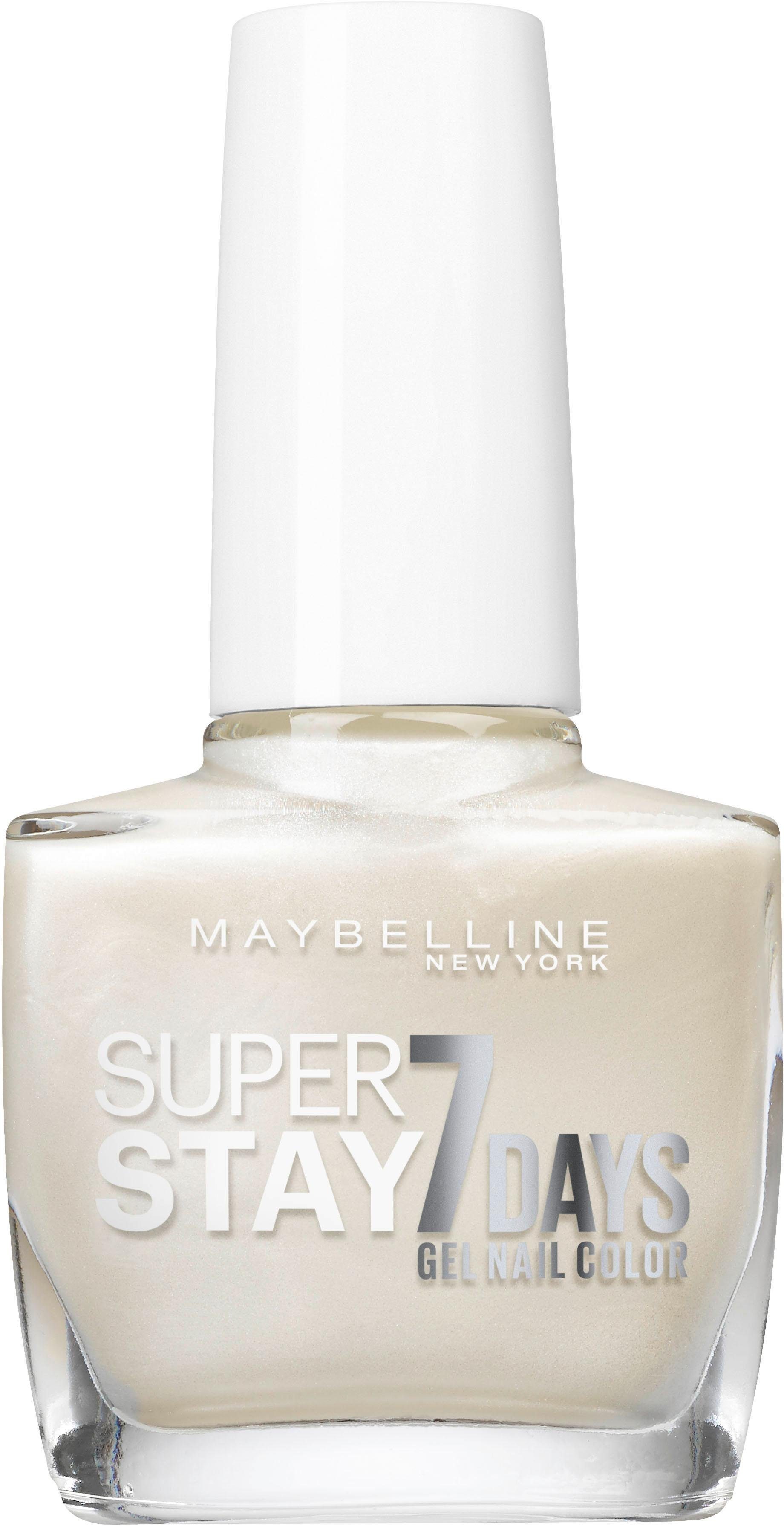 MAYBELLINE NEW YORK Nagellack Superstay 7 Days Nr. 77 pearly white