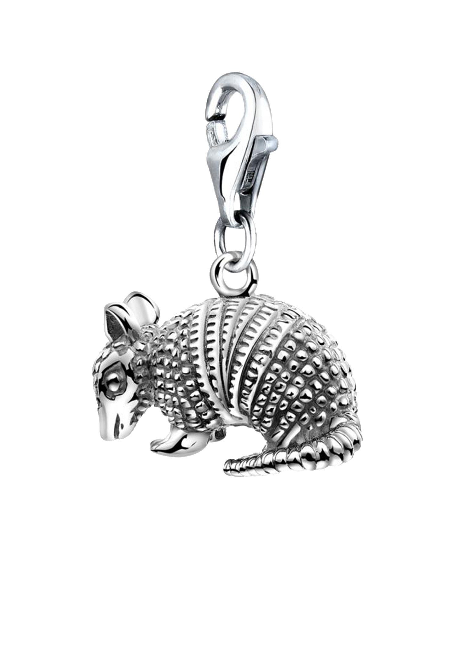 Nenalina Charm-Einhänger Anhänger Gürteltier 925 Silber