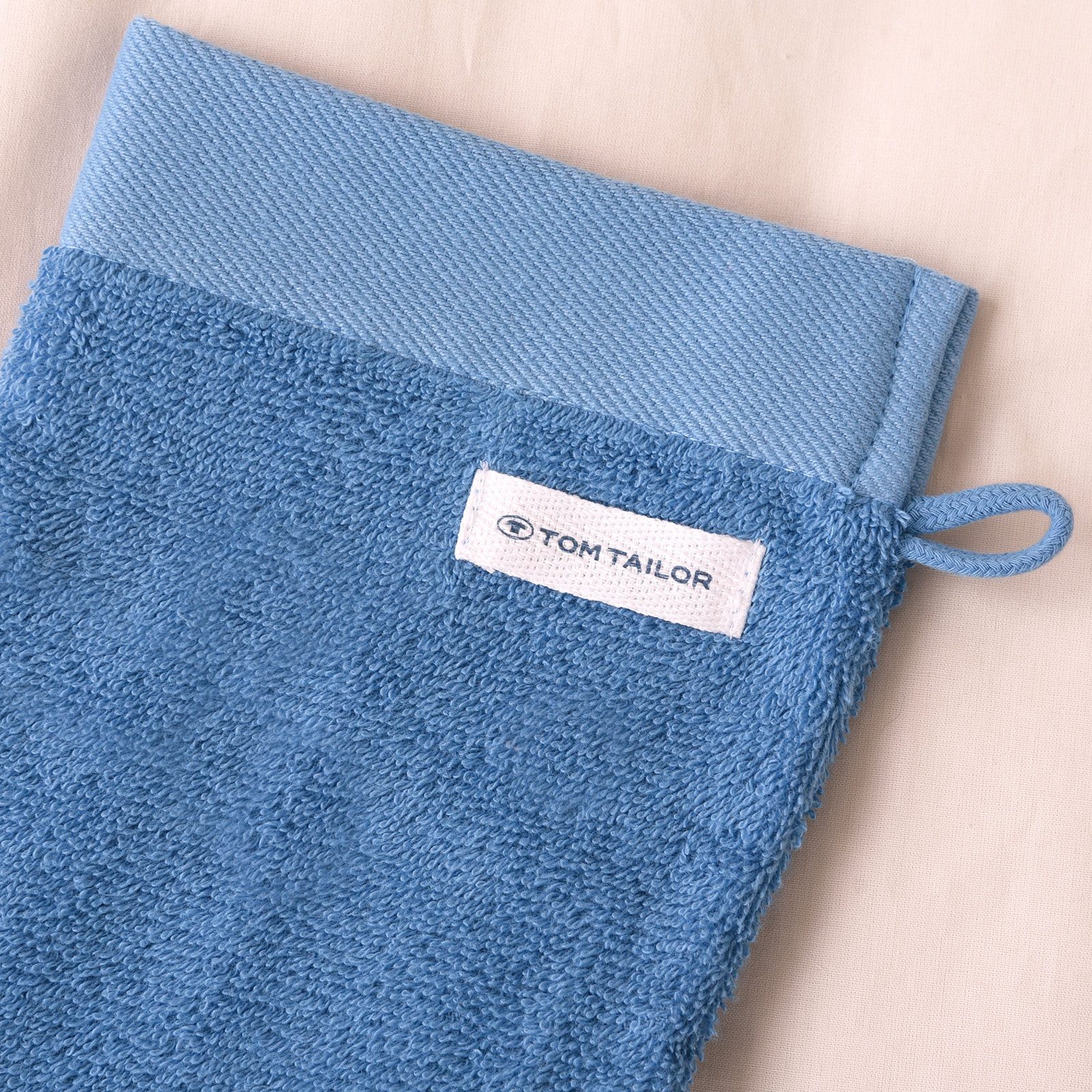 TOM TAILOR HOME Waschhandschuh Waschhandschuh COLOR BATH, Frottier (6-St)