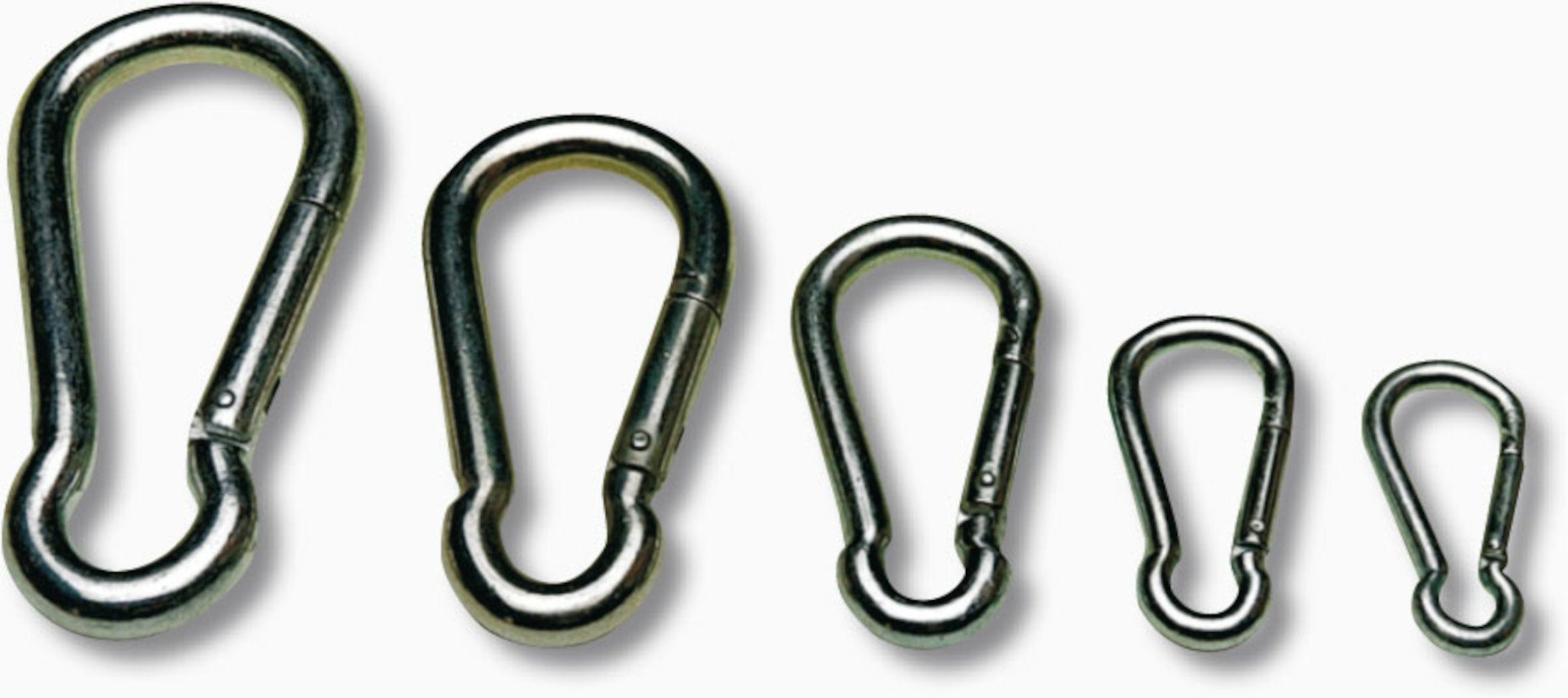 Karabiner Karabinerhaken RUND - 50 x 5 mm