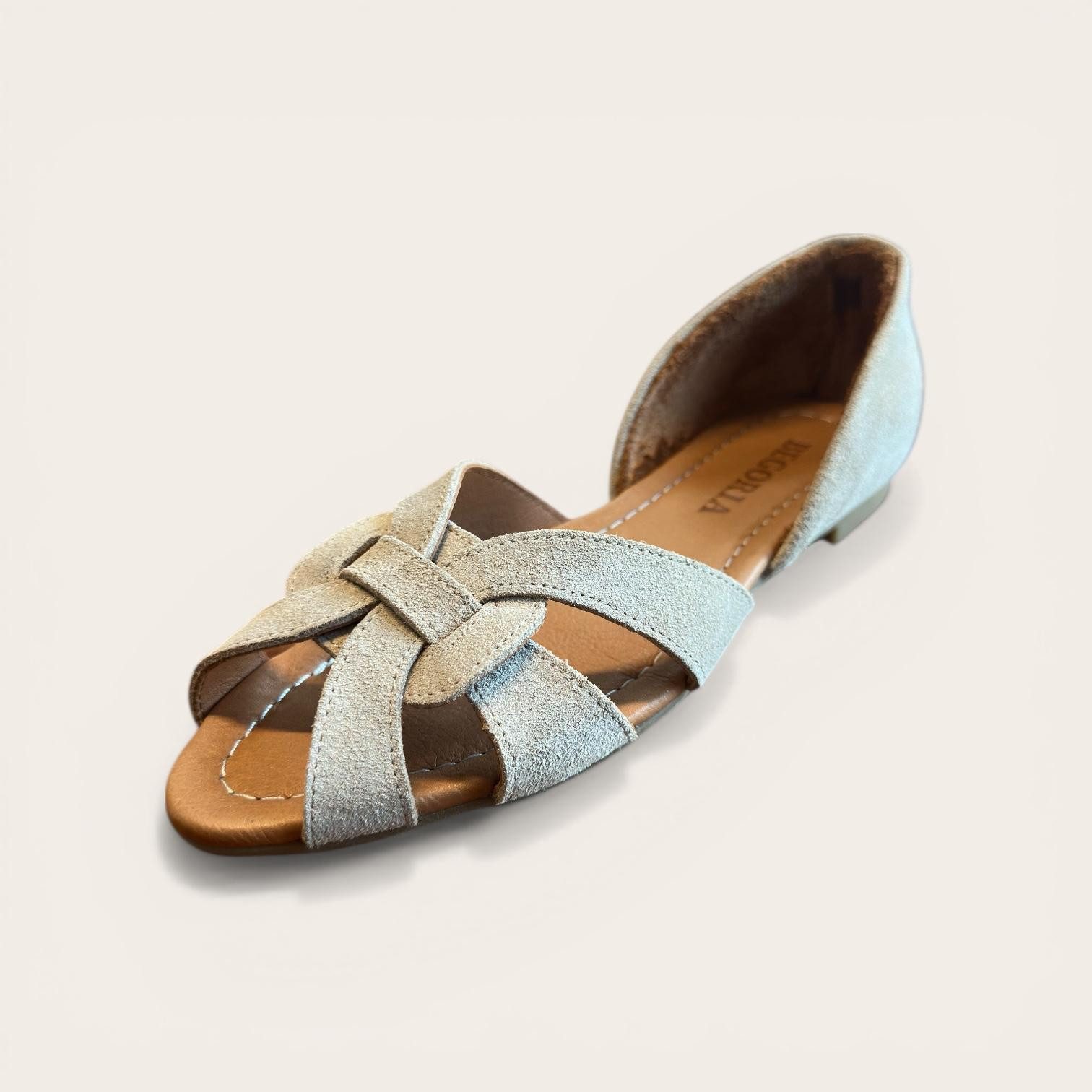 Begoria Begoria Charm - Stillvolle Wildleder Damen Loafer mit Schleife Loafer