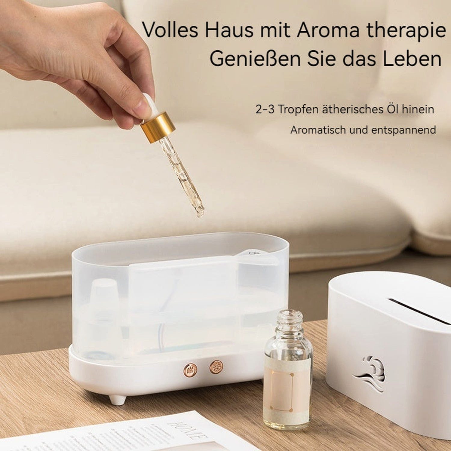 RWEUOQ Luftbefeuchter Diffusor für ätherische öle, günstig online kaufen