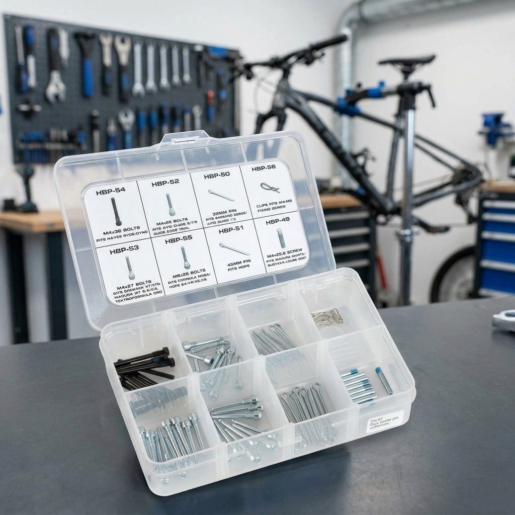 XLC Scheibenbremse XLC Scheibenbrems-Eratzteilset BP-X01 Werkstattbox