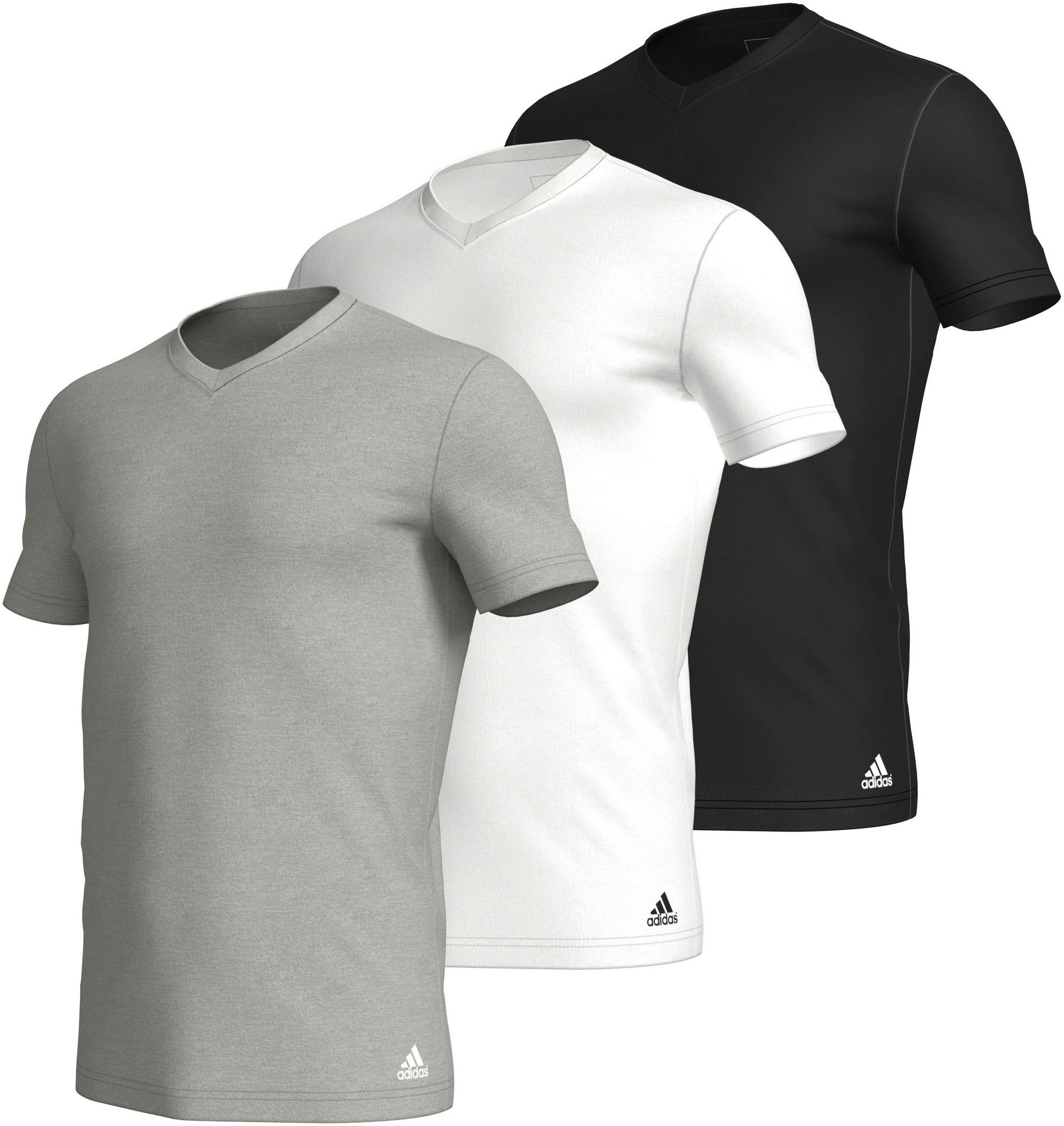 adidas Sportswear T-Shirt Active Flex Cotton (3er-Pack) Rundhalsausschnitt, günstig online kaufen