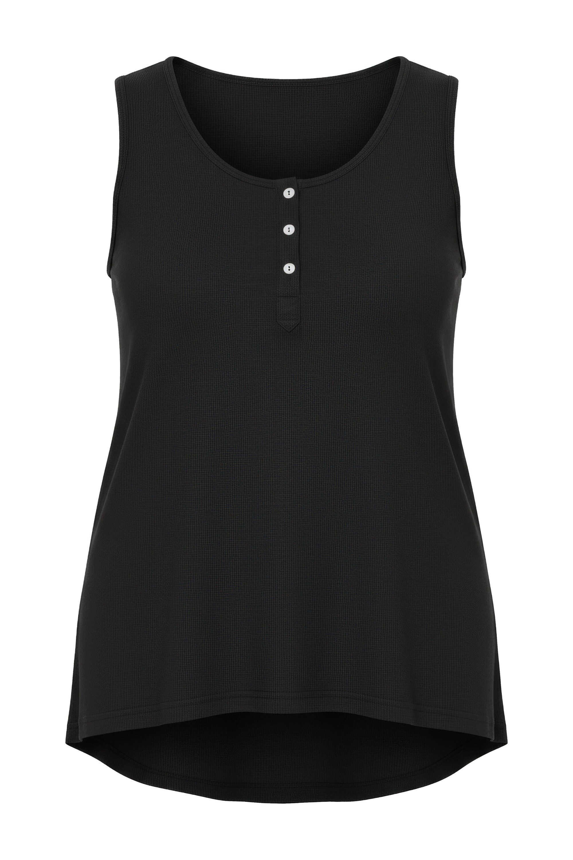 Angel of Style Longtop Jersey-Top A-Linie Flammjersey Knopfleiste günstig online kaufen