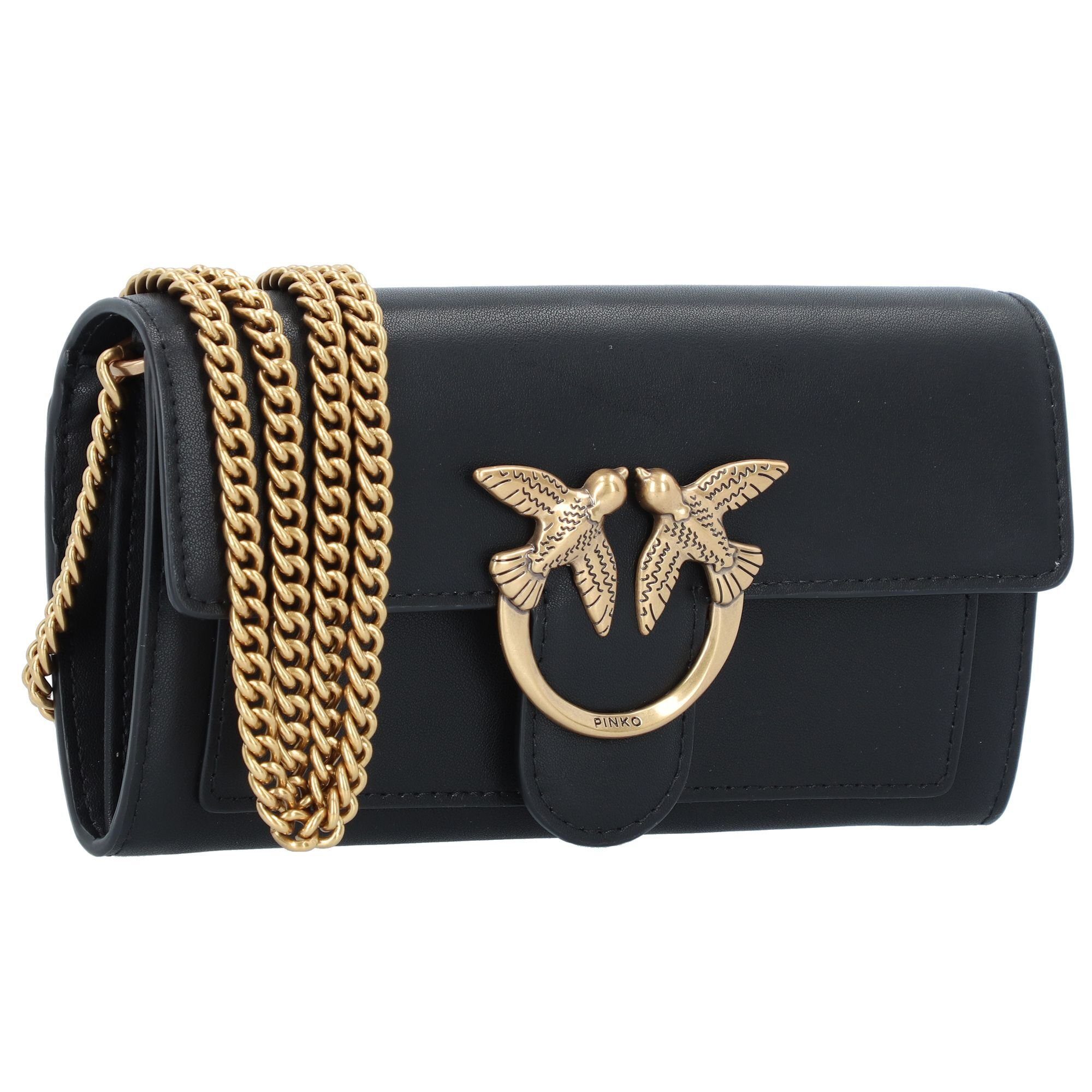 PINKO Clutch Love One, Leder