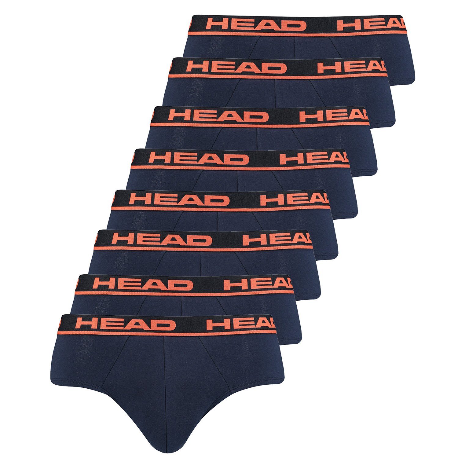 Head 8P Orange Boxer Head Boxershorts (8-St., 8er-Pack) Brief / 003 - Blue
