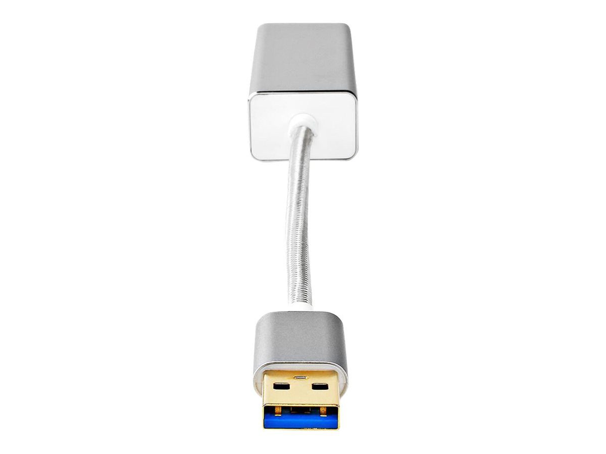 NEDIS USB-Adapter USB 3.2 Gen 1 Type-A RJ45 Buchse Vergoldet Gerade... Computer-Kabel