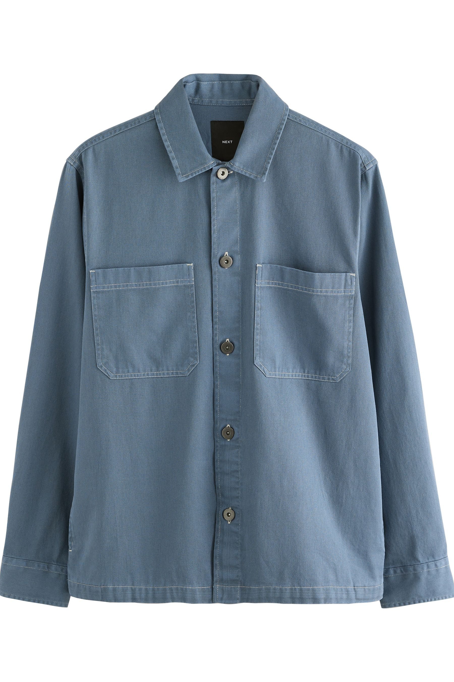 Next Hemdjacke Hemdjacke mit Kontrastnaht aus günstig online kaufen