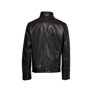 Milestone Lederjacke schwarz (1-St)