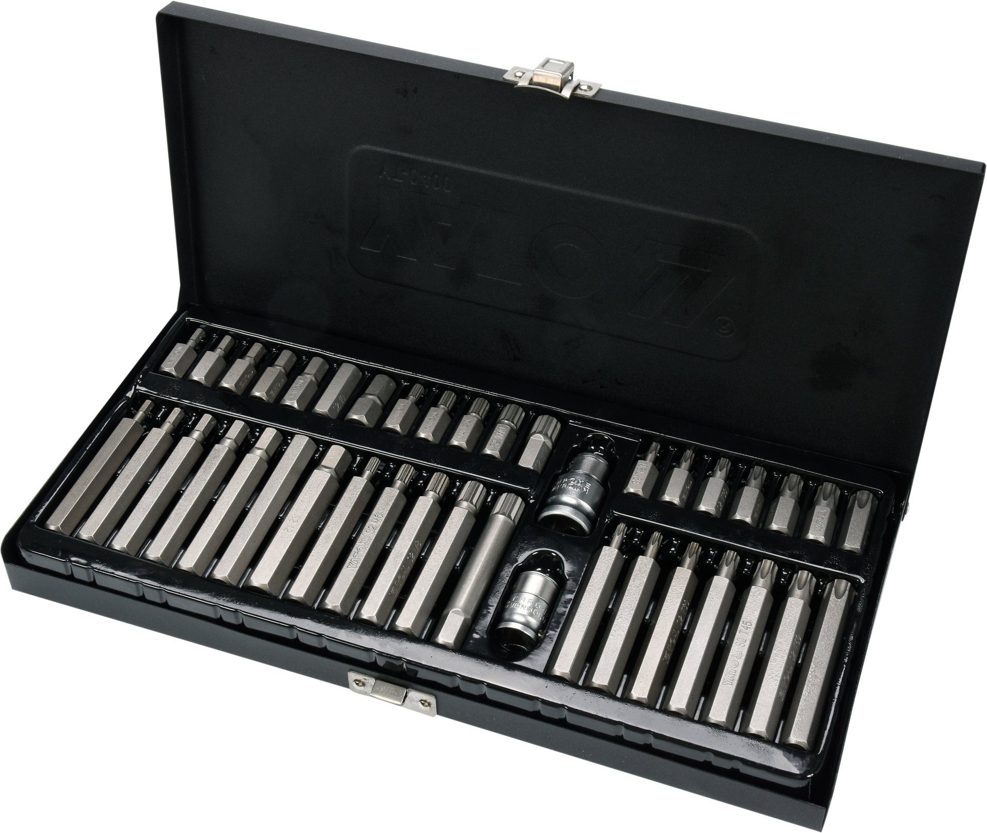 Yato Bit-Set Spezial-Bit-Set Torx, Spline, Hex 40-teilig, Spezial-Bit-Set Torx, Spline, Hex 40-teilig, 40-St., Spezial-Bit-Set Torx, Spline, Hex 40-teilig