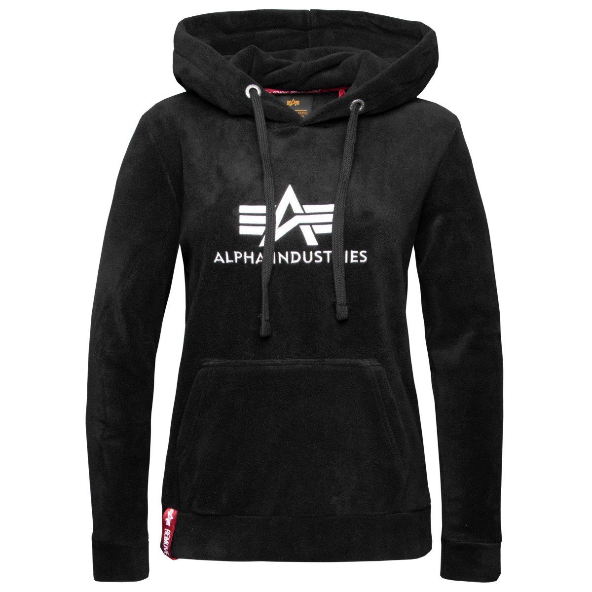 Alpha Industries Kapuzenpullover Basic Polar Fleece Damen black | Hoodies