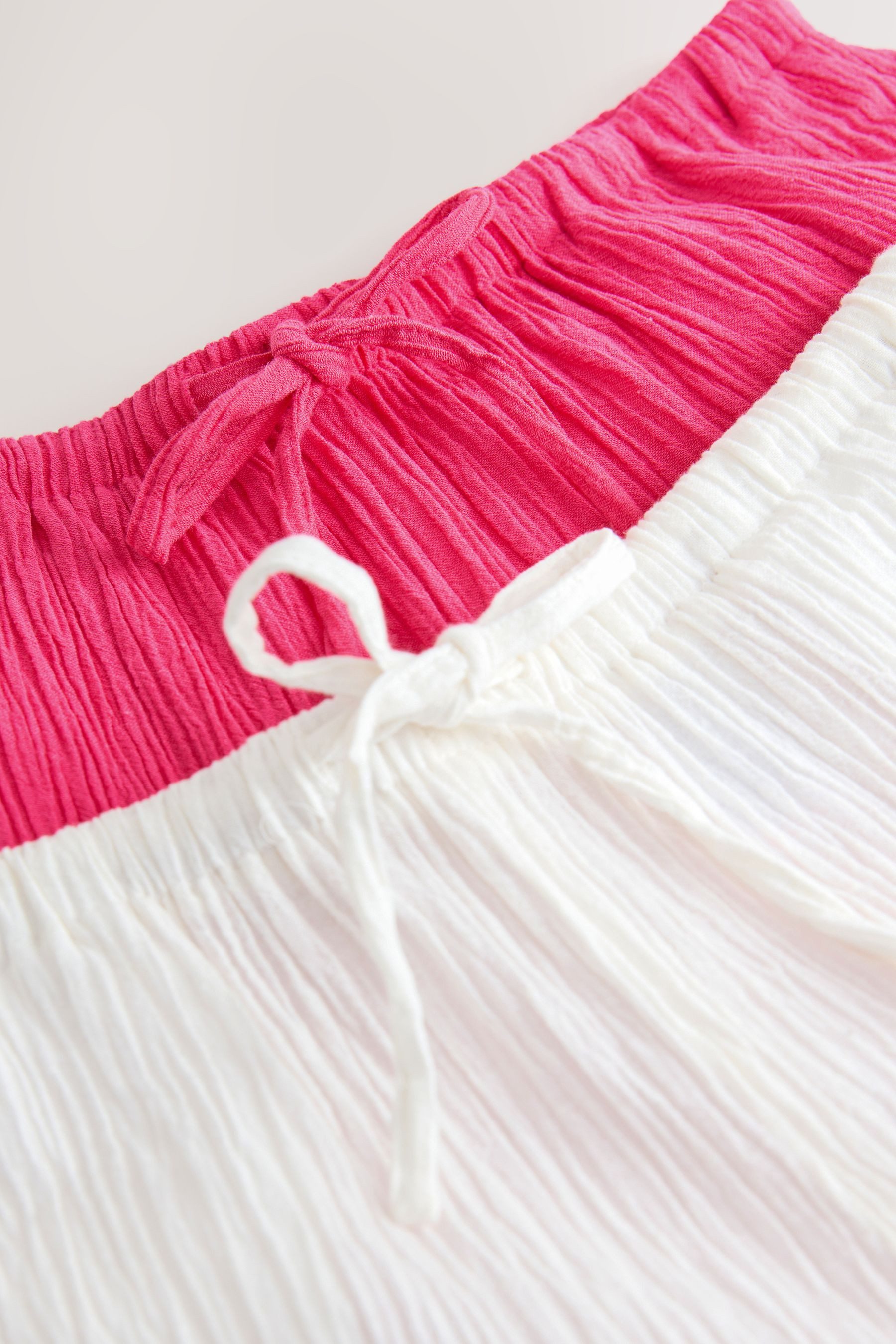 Next Leinenhose Strukturierte Hose, 2er-Pack, Kurzgröße (2-tlg) günstig online kaufen