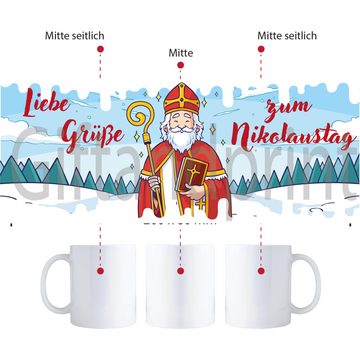 Giftandprint Tasse Weihnachtsdeko Weihnachten, Deko, Kaffeetassen Weihnachtsgeschenke, beidseitig, Spülmaschinen-/Mikrowellengeeignet, mit Geschenkbox