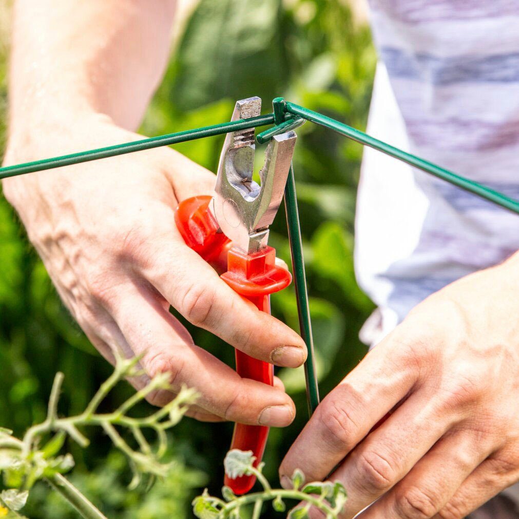 Windhager Ranksäule, Tomatenturm aus beschichtetem Stahlkern, H: 118 cm