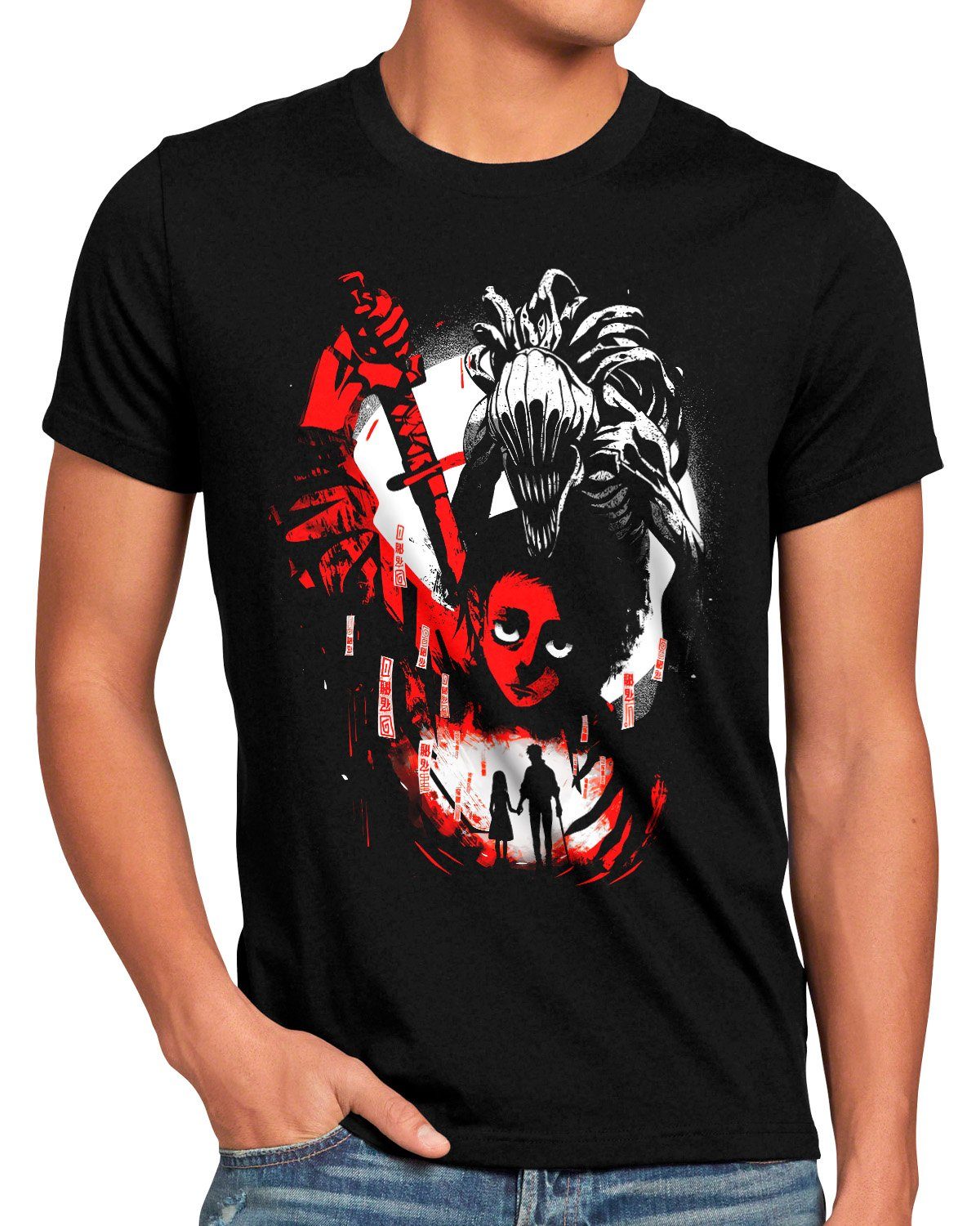 style3 T-Shirt Dark Okkotsu jujutsu kaisen anime japan manga