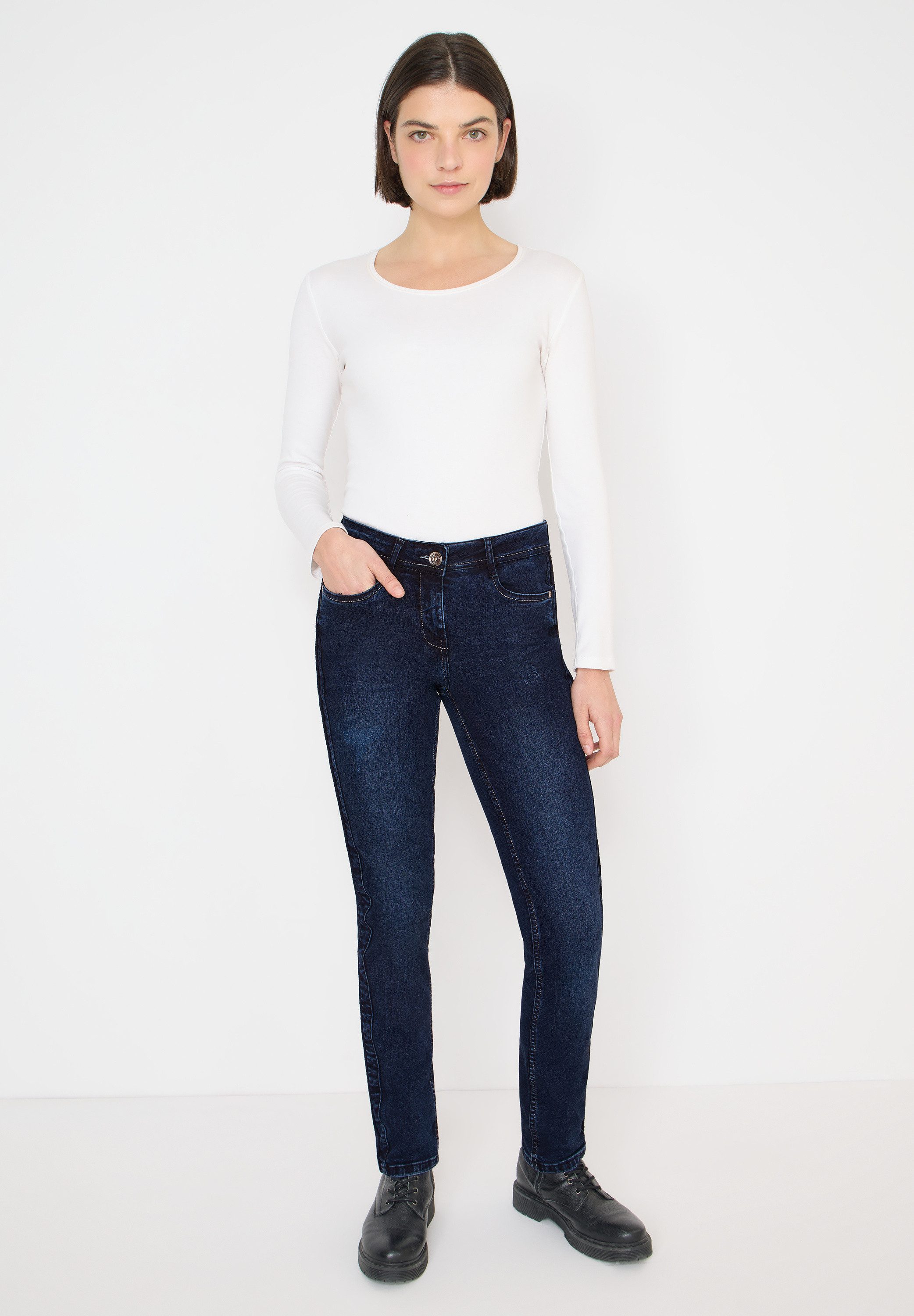 CECIL Comfort-fit-Jeans 5-Pocket-Style