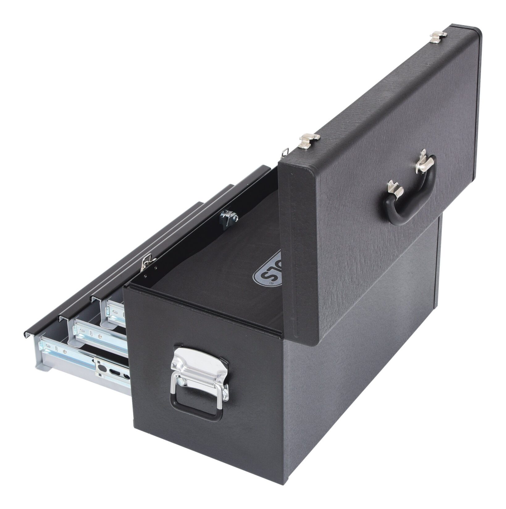 KS Tools Werkzeugbox, Werkzeugtruhe mit 3 Schubladen- L508xH255xB303mm