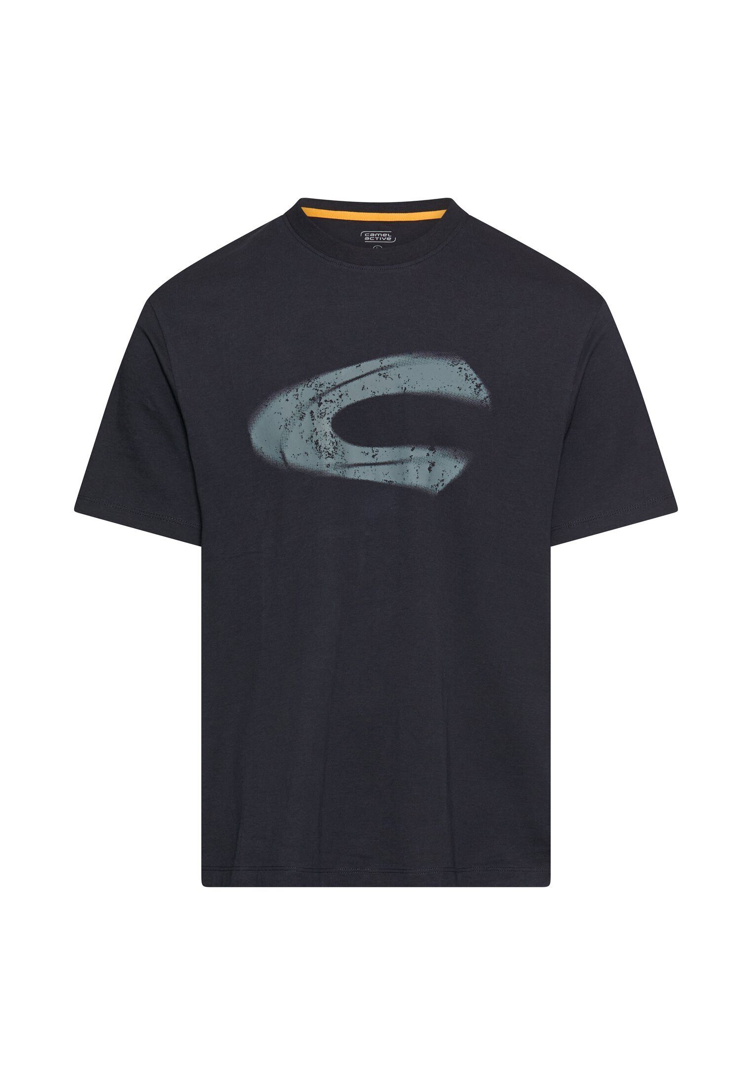 camel active Kurzarmshirt Sommershirt mit Logoprint