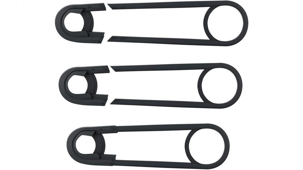 Hebie Kettenschutz Hebie Vollkettenschützer Vorderteil für Shimano Nexus 5Gang 440-490 mm