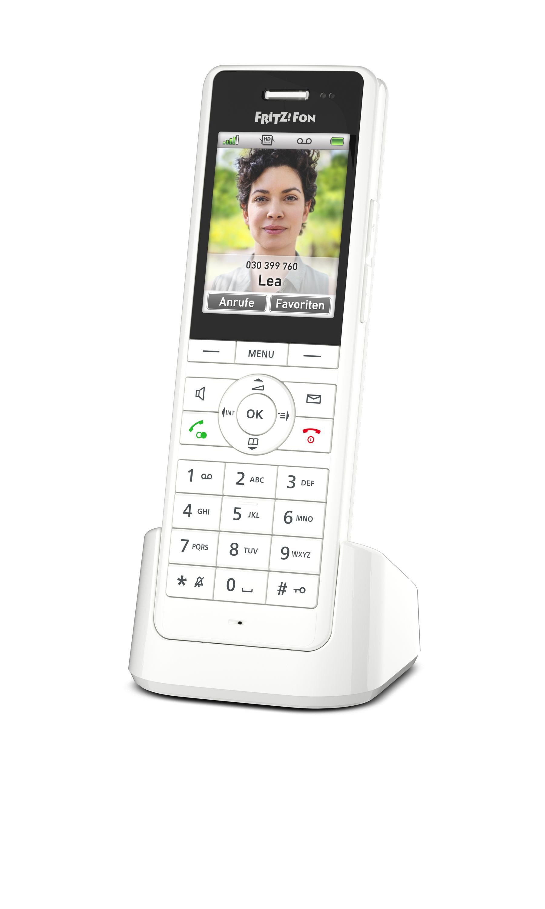 Fritz! FRITZ!Fon X6 weiß Schnurloses DECT-Telefon