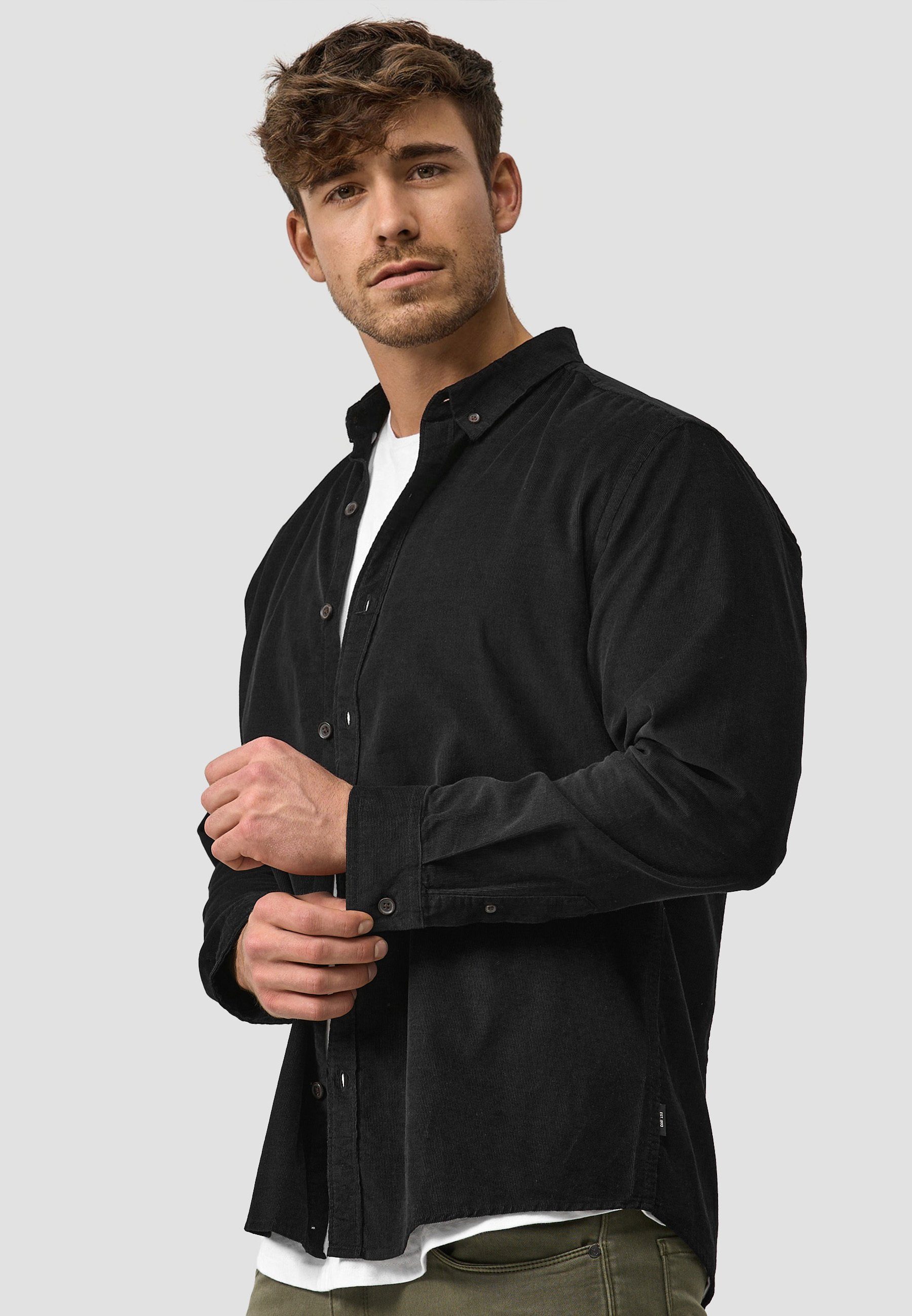 Indicode Langarmhemd Herren Ryan Herrenhemd Langarm günstig online kaufen