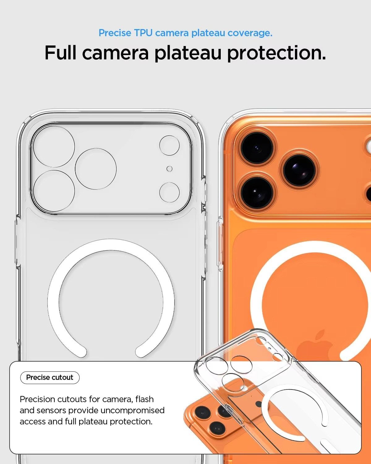 MORRENT Handyhülle Magnetisch hülle für iPhone 17 Pro mit 2x Anti-Spy Panzerglas, antispyglass, magnetisch hülle – Bild 4 von 5