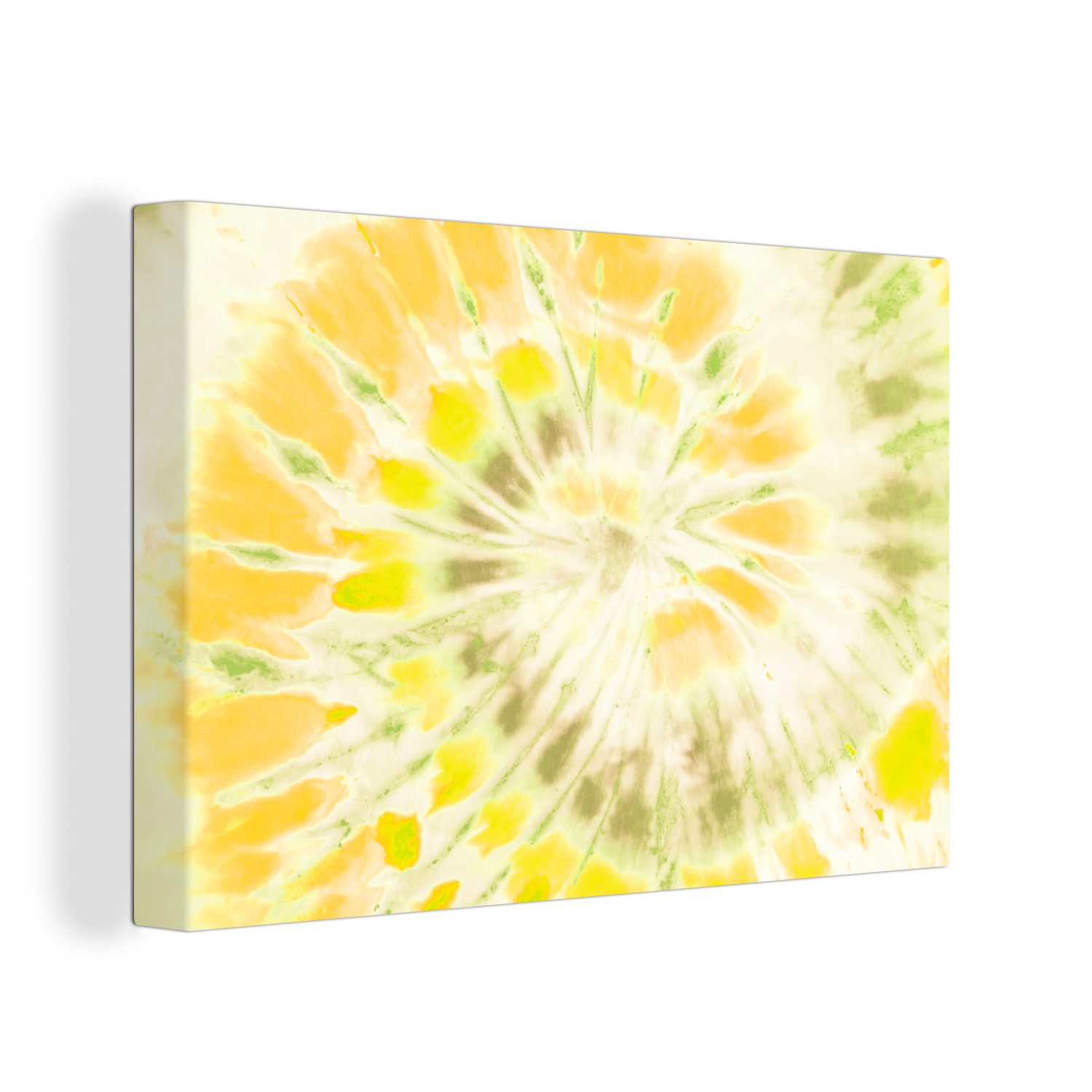OneMillionCanvasses® Leinwandbild Sommer - Gelb - Grün, (1 St), Wandbild Leinwandbilder, Aufhängefertig, Wanddeko, 30x20 cm