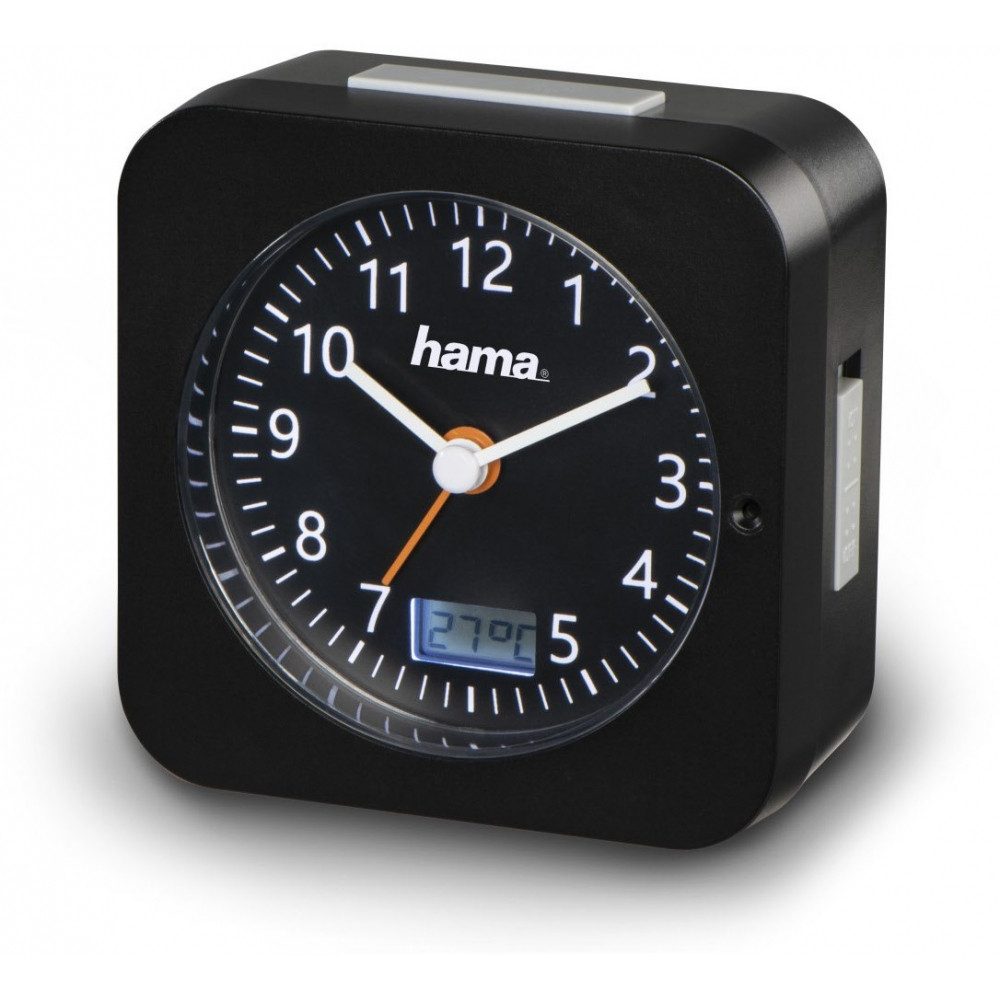 Funkwecker Hama Multi Funkwecker 00186448 schwarz Wecker.